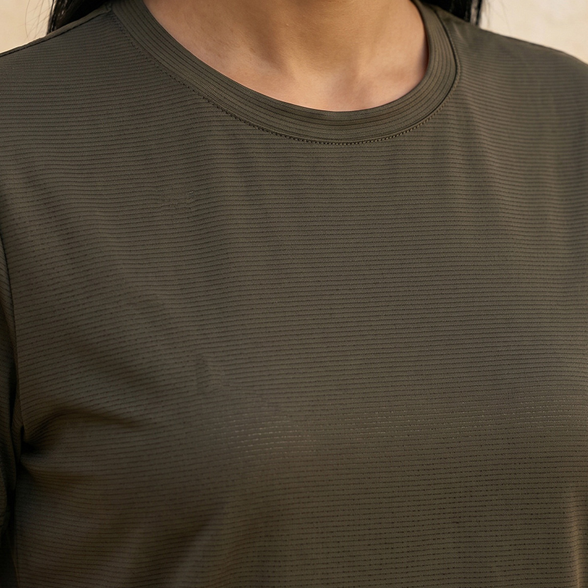 Soft Touch Textured T-shirt-sports-women-clothing-tshirtsandvests-image-5