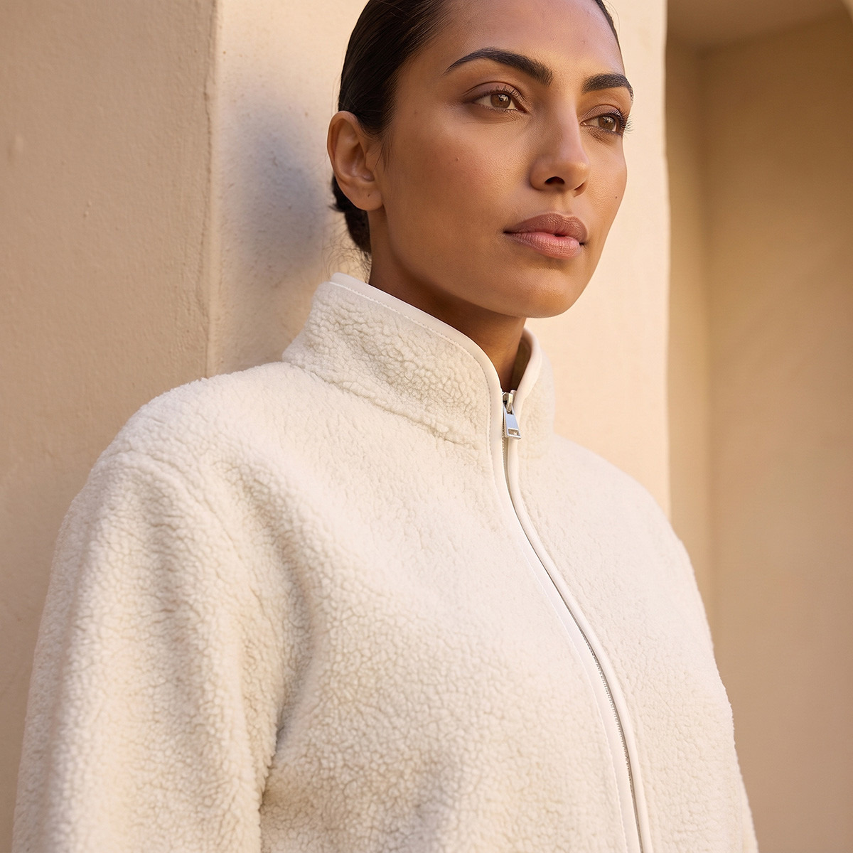 Textured Sherpa Jacket-sports-women-clothing-coatsandjackets-jackets-image-4