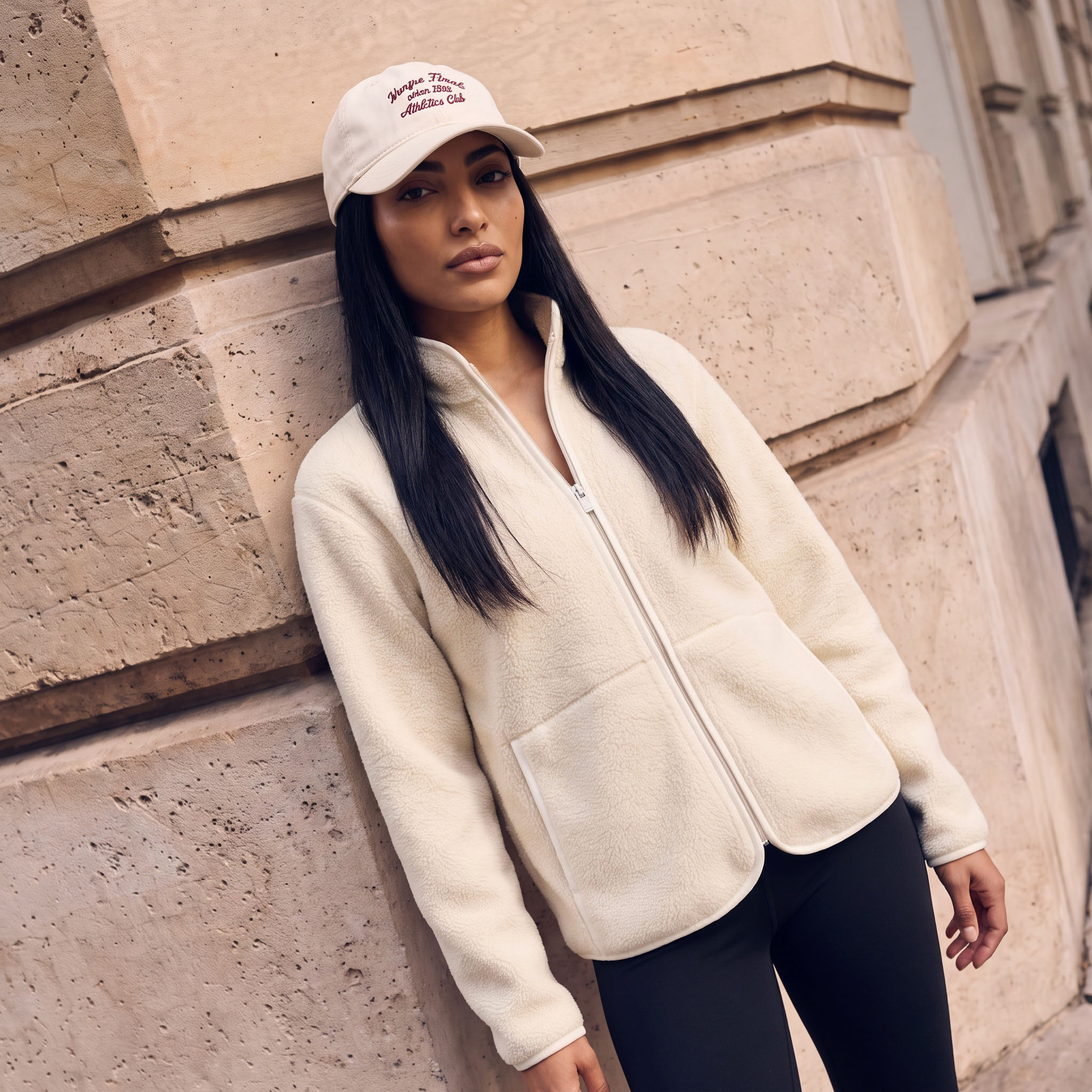 Textured Sherpa Jacket-sports-women-clothing-coatsandjackets-jackets-image-1
