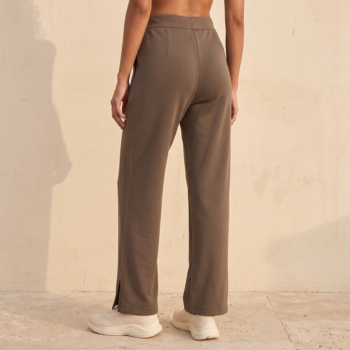 Track Pants with Slit Hem-women-clothing-bottoms-joggers-image-3