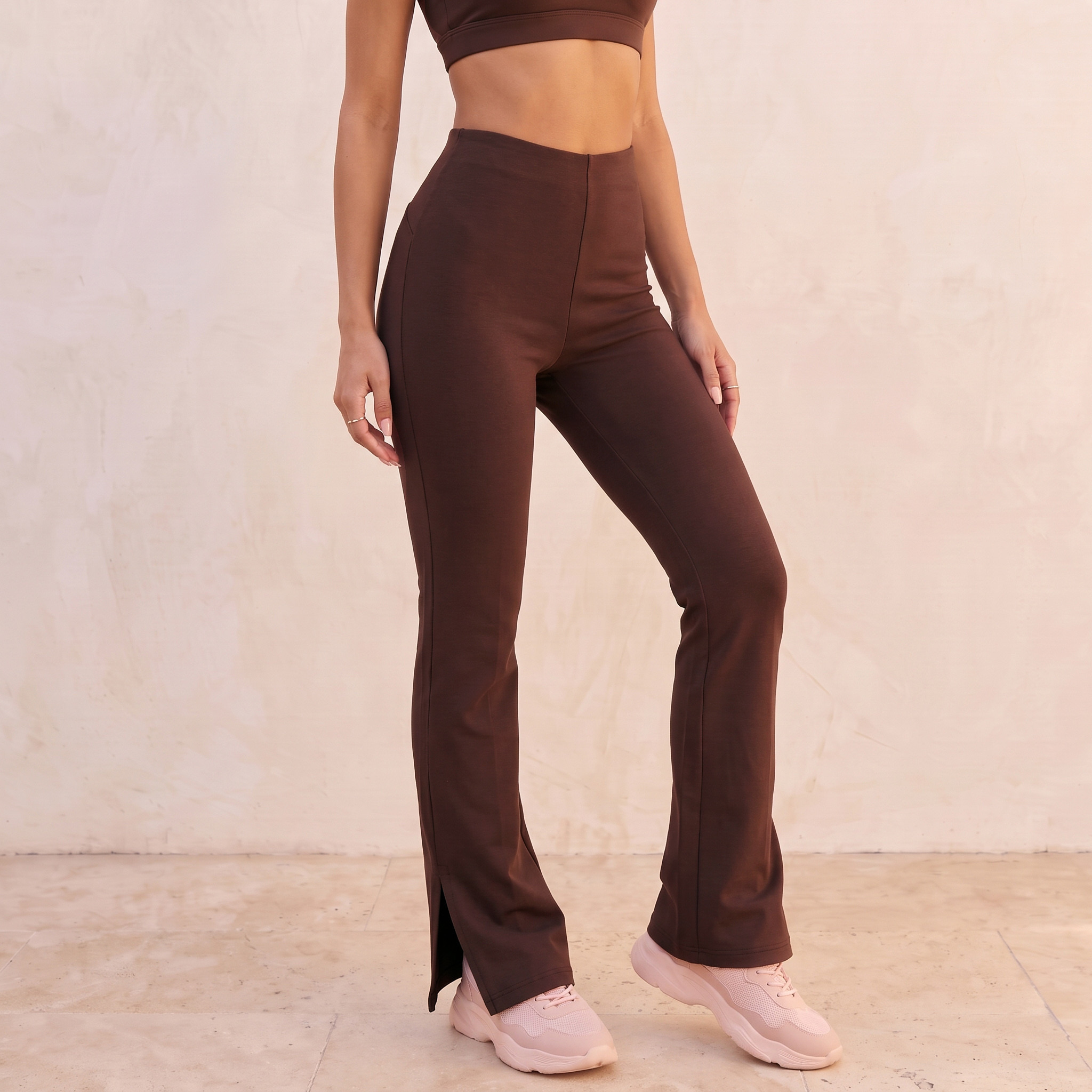 2 Way Stretch Track Pants-women-clothing-bottoms-joggers-image-1