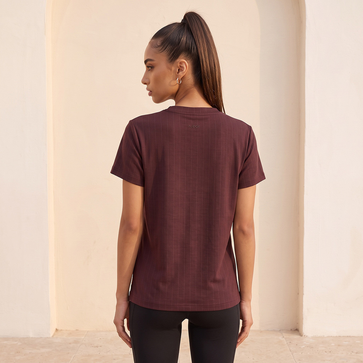 Striped T-shirt-sports-women-clothing-tshirtsandvests-image-3