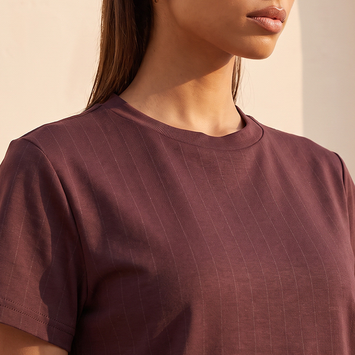 Striped T-shirt-sports-women-clothing-tshirtsandvests-image-4