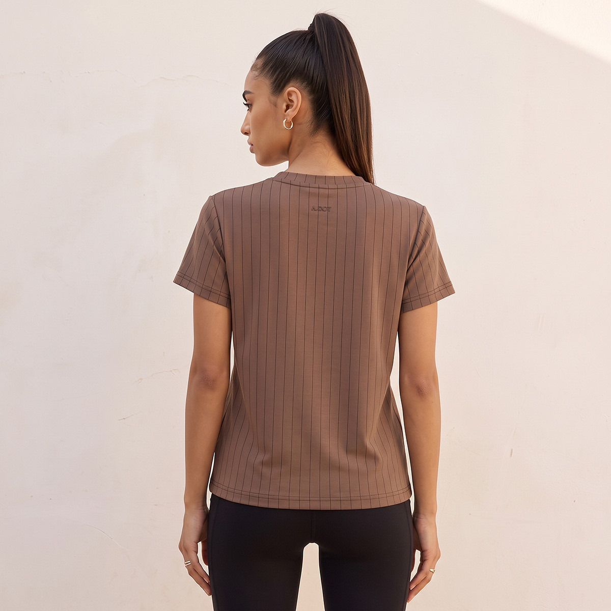 Striped T-shirt-sports-women-clothing-tshirtsandvests-image-3
