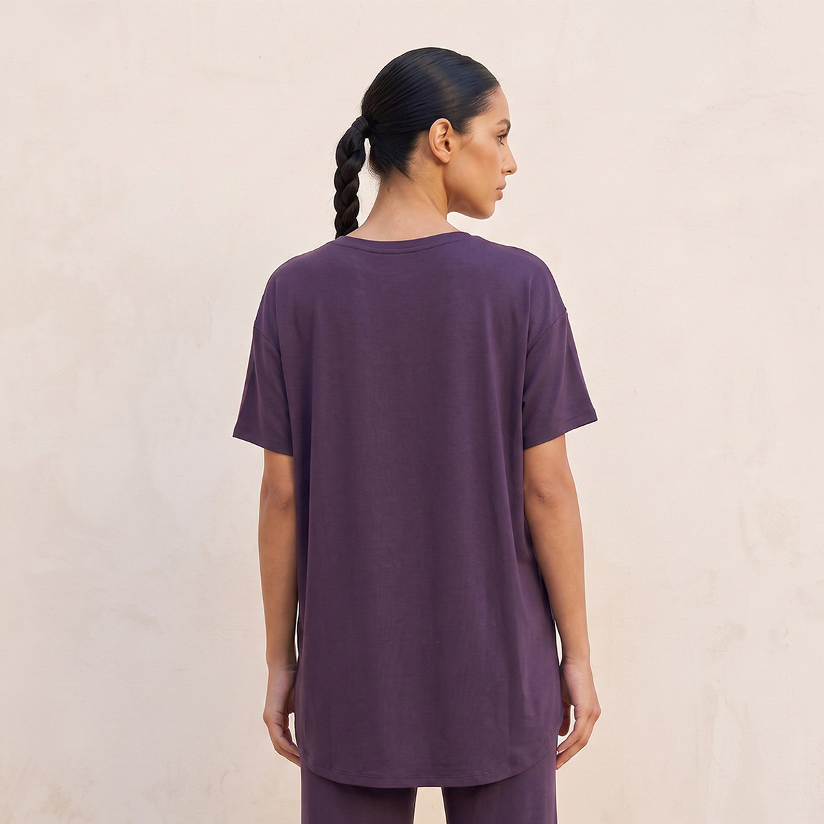 2 Way Stretch Boxy T-shirt-sports-women-clothing-tshirtsandvests-image-3