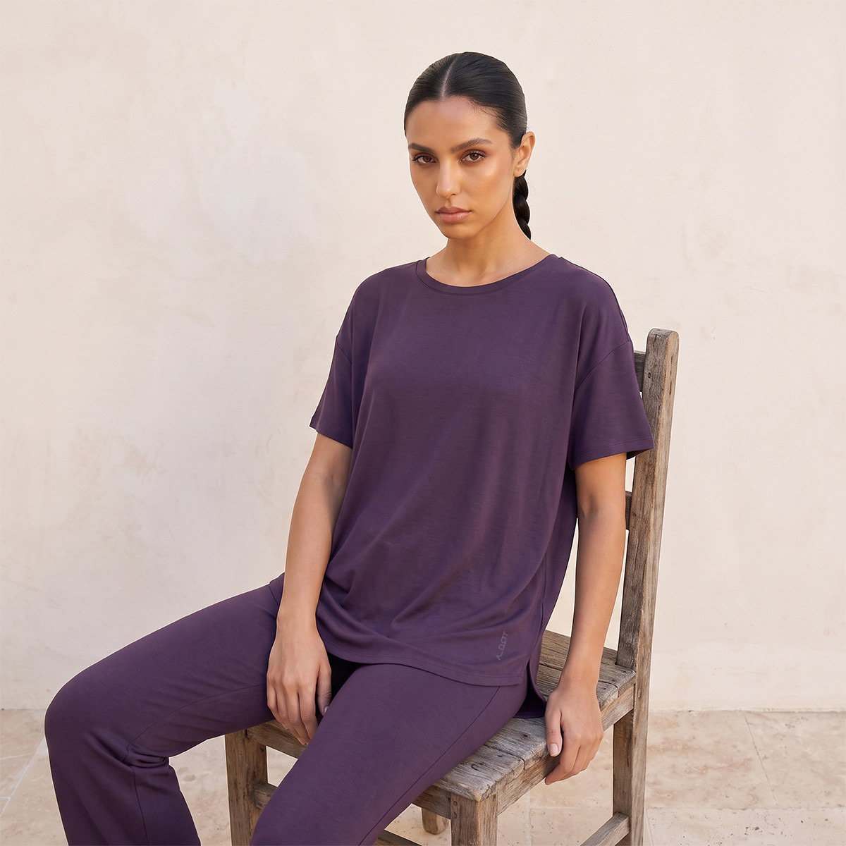 2 Way Stretch Boxy T-shirt-sports-women-clothing-tshirtsandvests-image-5