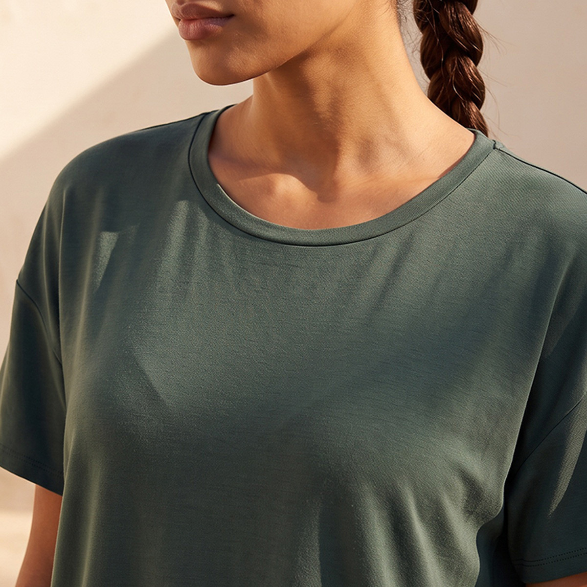 2 Way Stretch Boxy T-shirt-sports-women-clothing-tshirtsandvests-image-5
