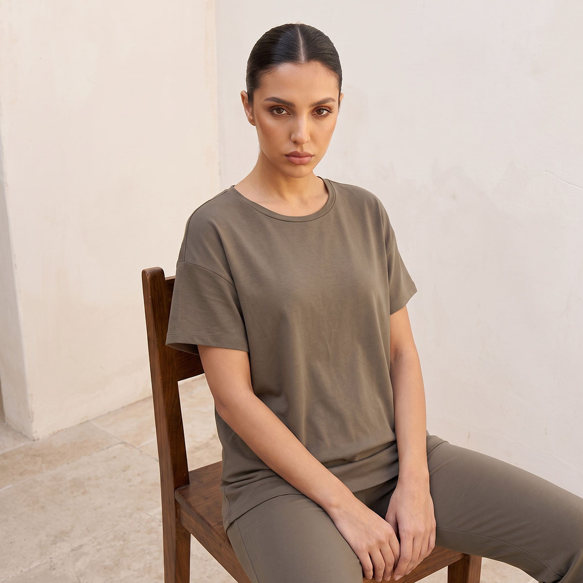 2 Way Stretch Boxy T-shirt-sports-women-clothing-tshirtsandvests-image-5