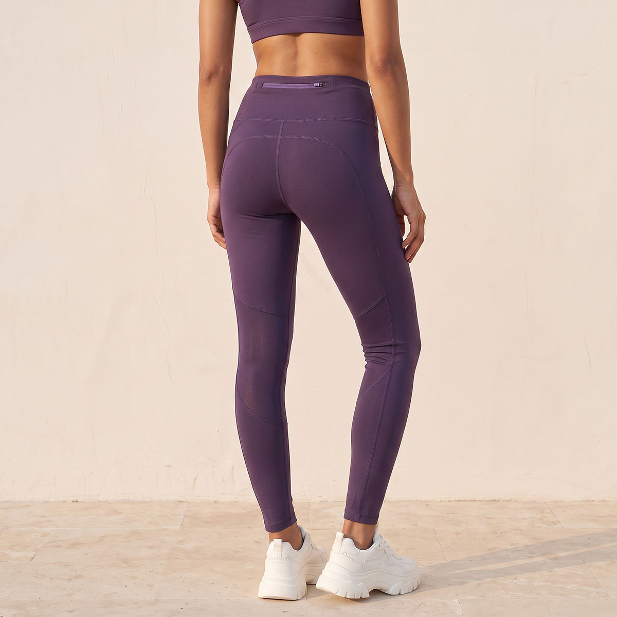 بنطلون ليقنز رياضي مطاطي-women-clothing-sportswearandactivewear-bottoms-leggings-image-3