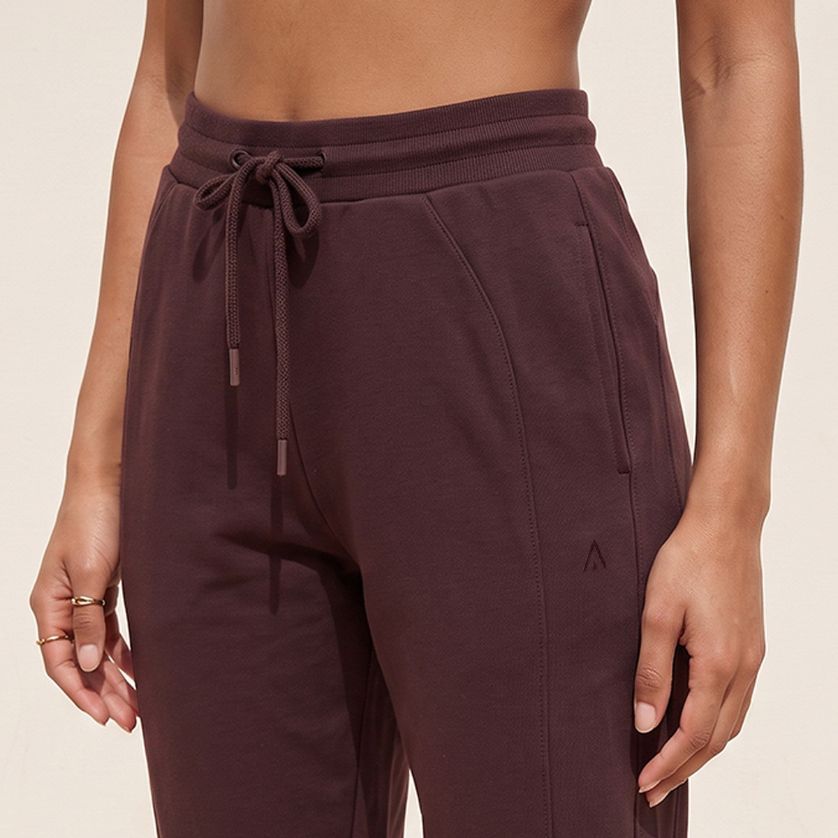 Drawstring Waist Joggers-women-clothing-bottoms-joggers-image-4
