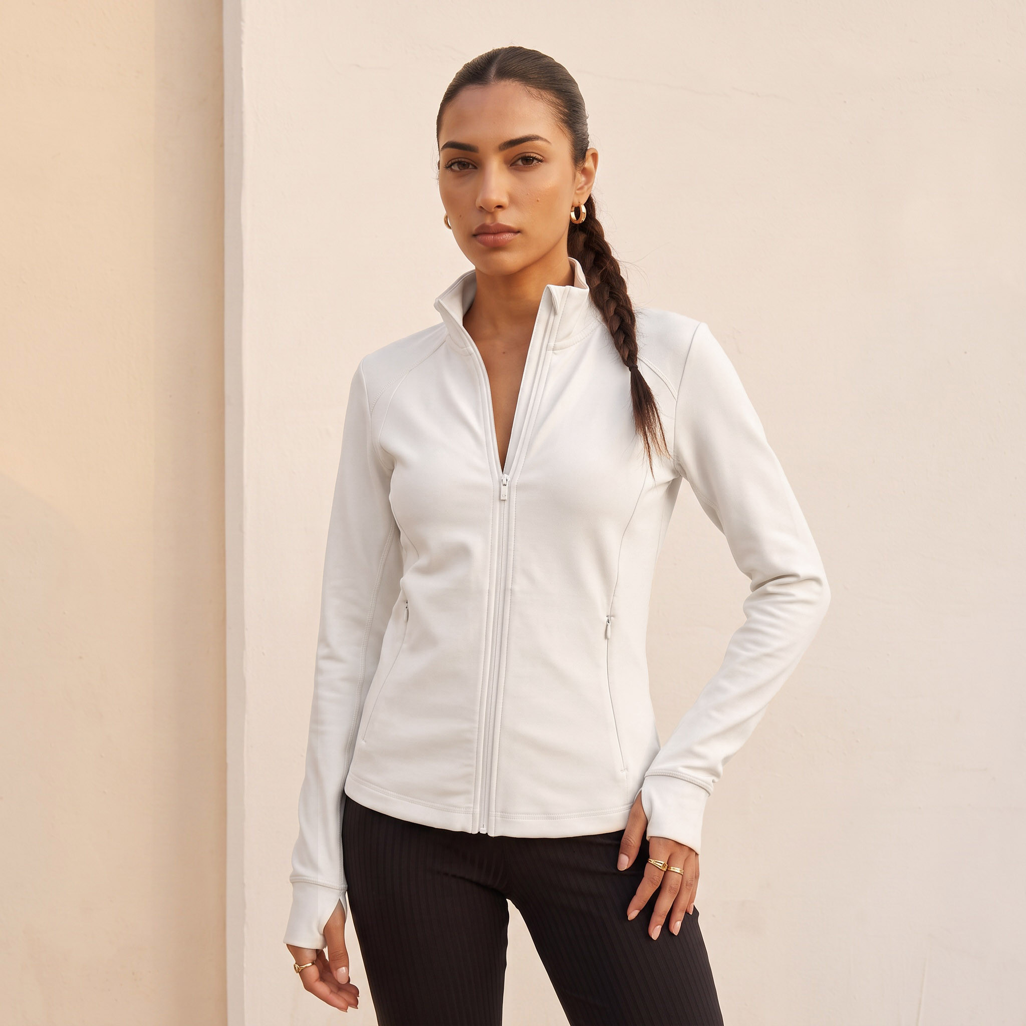 Jacket with Zip Pockets-sports-women-clothing-coatsandjackets-jackets-image-1