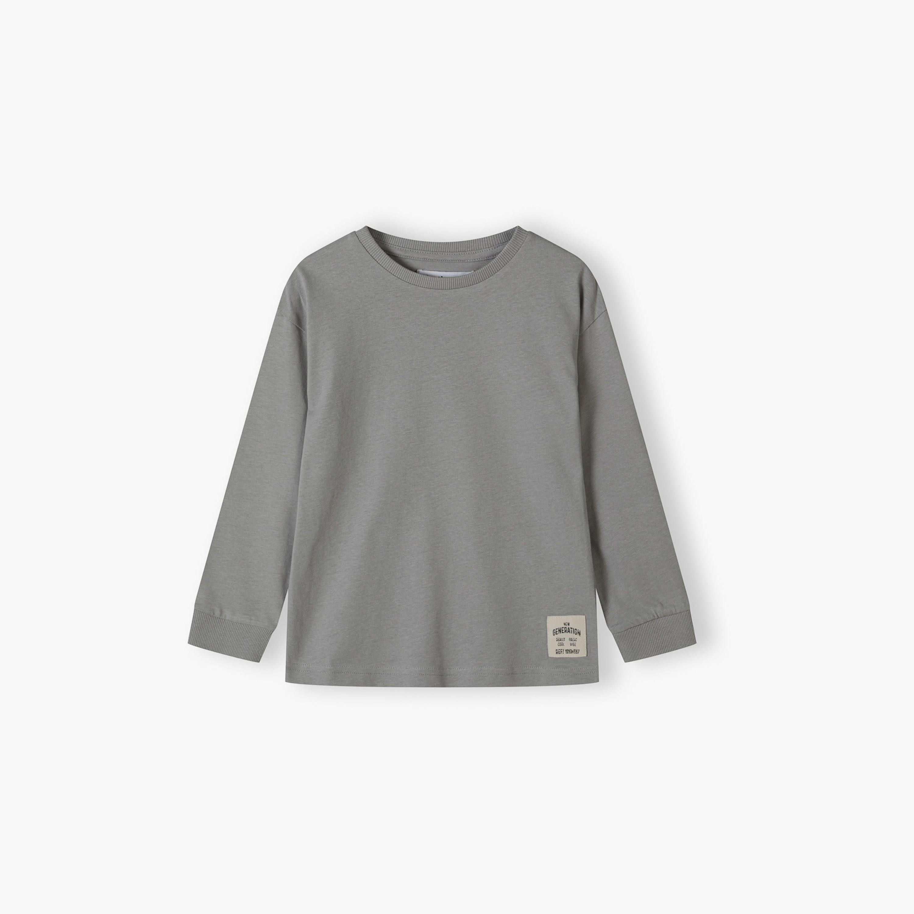 حزمة من 5 تيشيرتات بأكمام طويلة من القطن المنقوش بقبة دائرية من مينوتي-boys-clothing-tshirtsandpolos-image-11