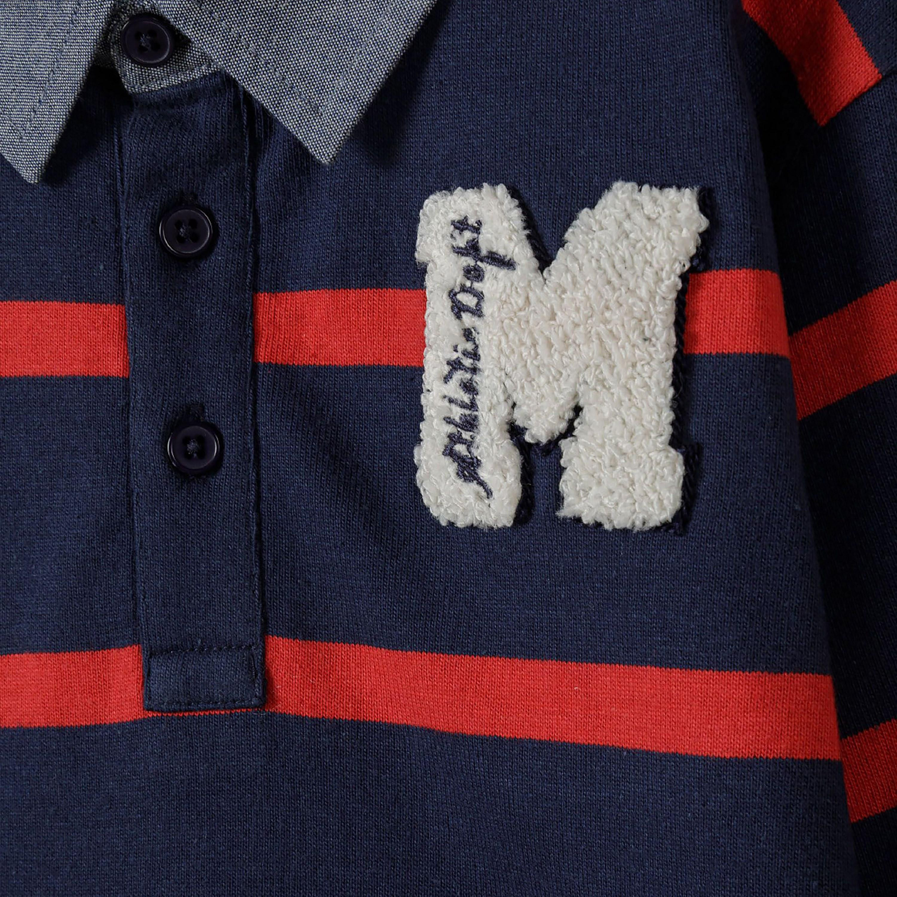 Minoti Long Sleeves Stripes Cotton T-Shirt with Applique-boys-clothing-tshirtsandpolos-image-4