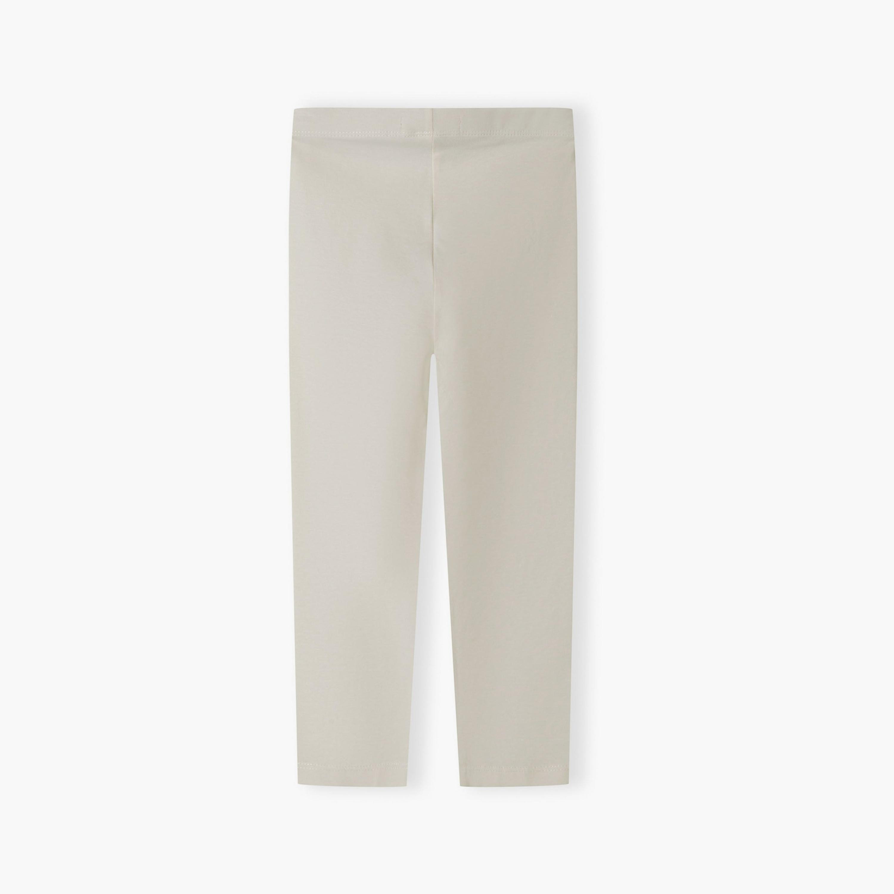 حزمة من 5 بناطيل ليقنز بخصر مطاطي سادة من مزيج القطن من مينوتي-girls-clothing-bottoms-leggings-image-10