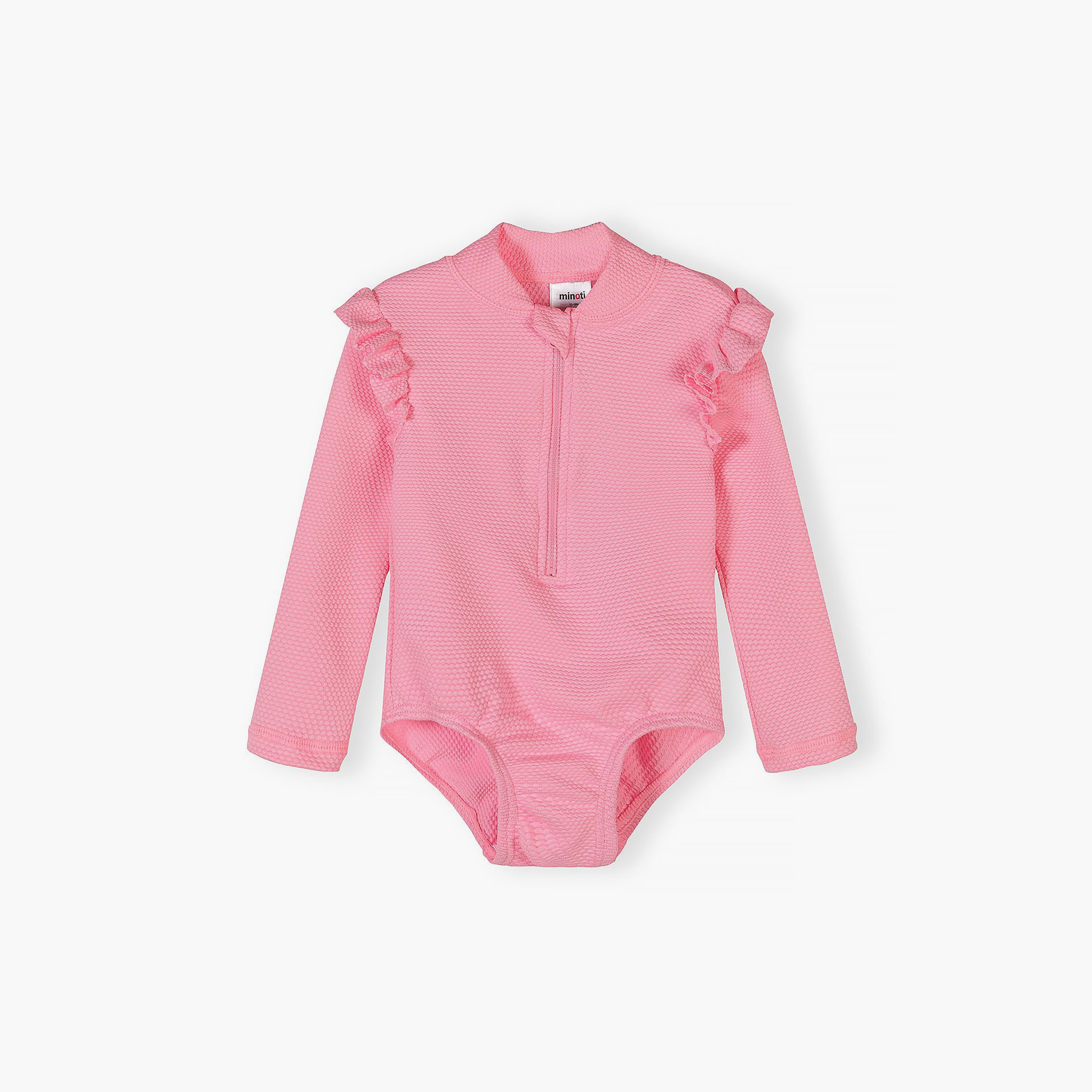 Minoti Long Sleeves Swimsuit & Flower Sunglasses Set-baby-girls-clothing-swimwear-image-2