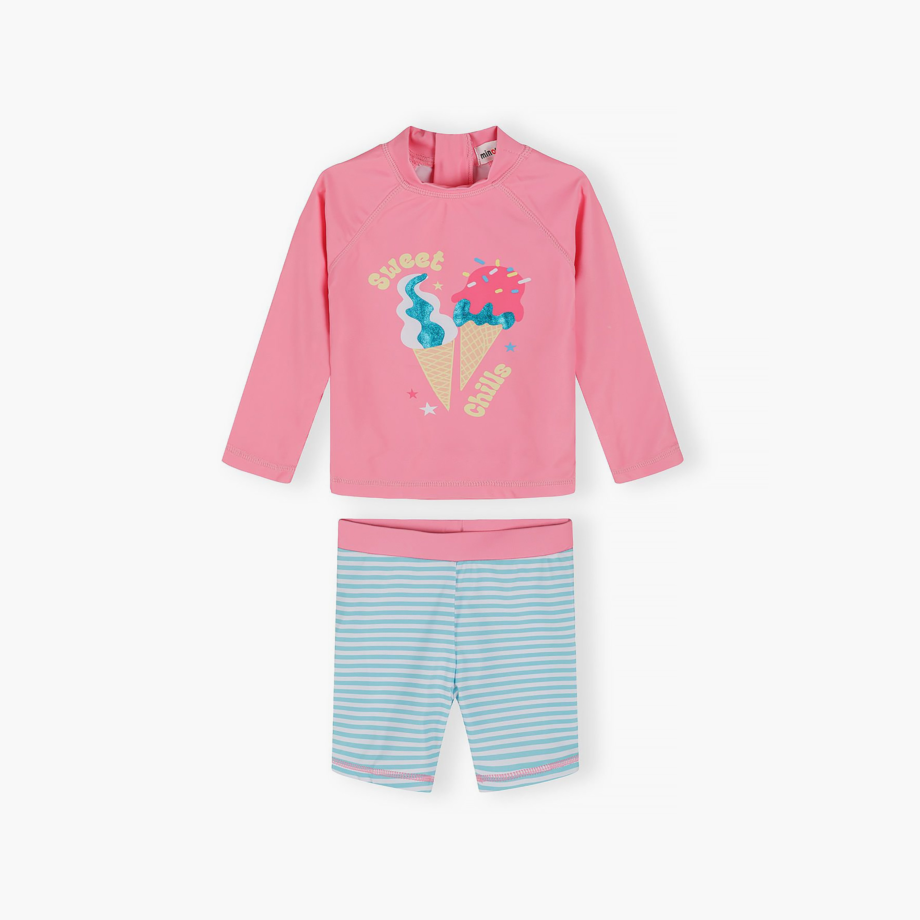 Minoti Long Sleeves Swim top & Shorts Set-baby-girls-clothing-swimwear-image-2