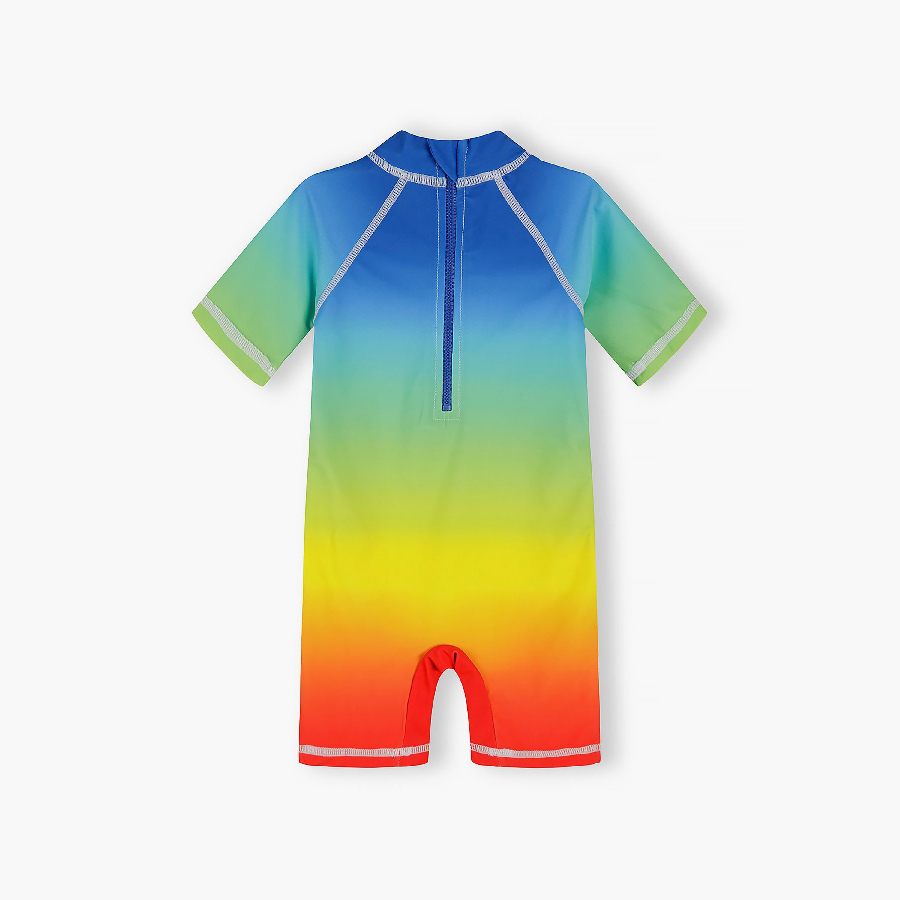 ملابس سباحة "مايوه" بسحاب أمامي وأكمام قصيرة من مينوتي-boys-clothing-swimwear-image-2