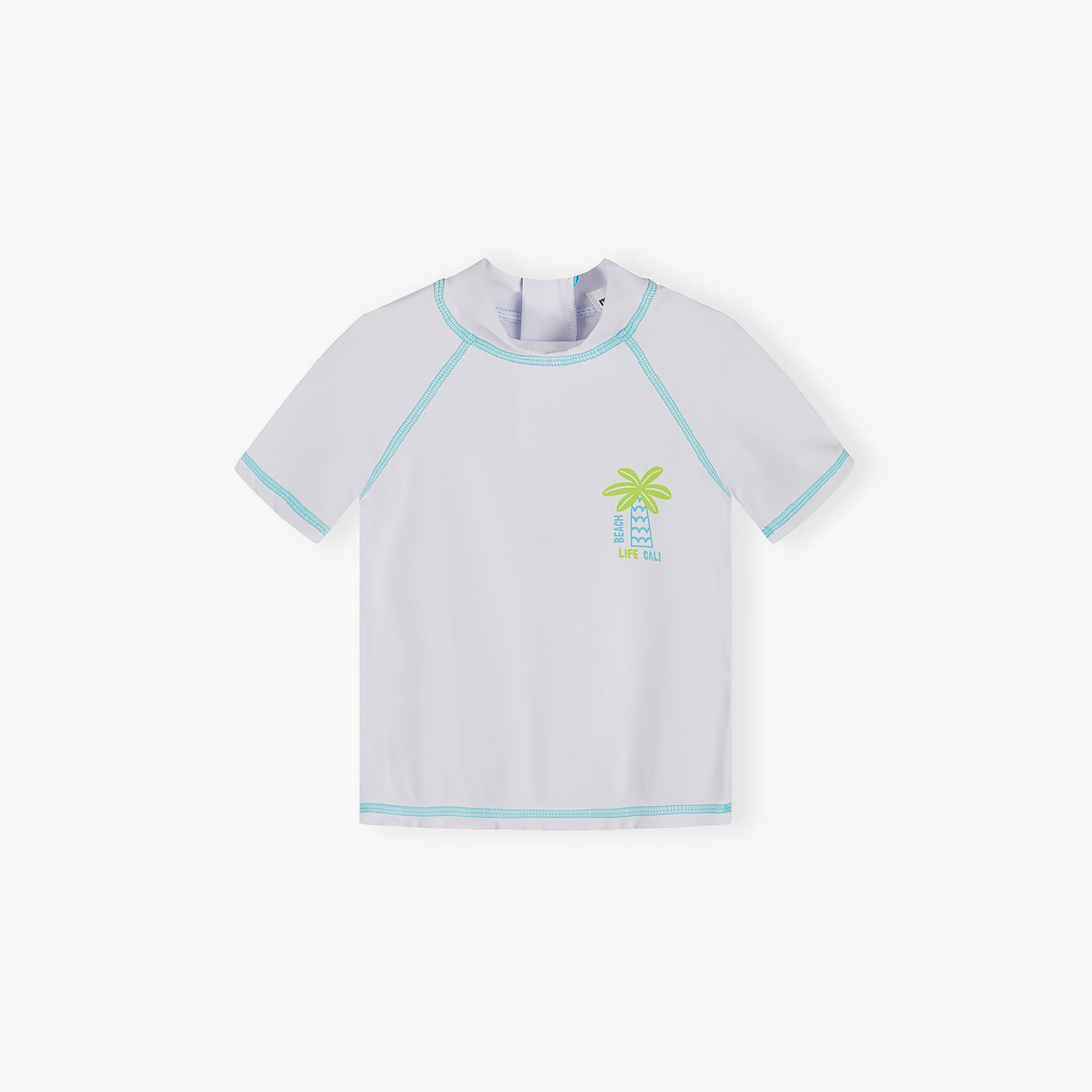 طقم بلوزة سباحة وشورت بأكمام قصيرة من مينوتي-boys-clothing-swimwear-image-3