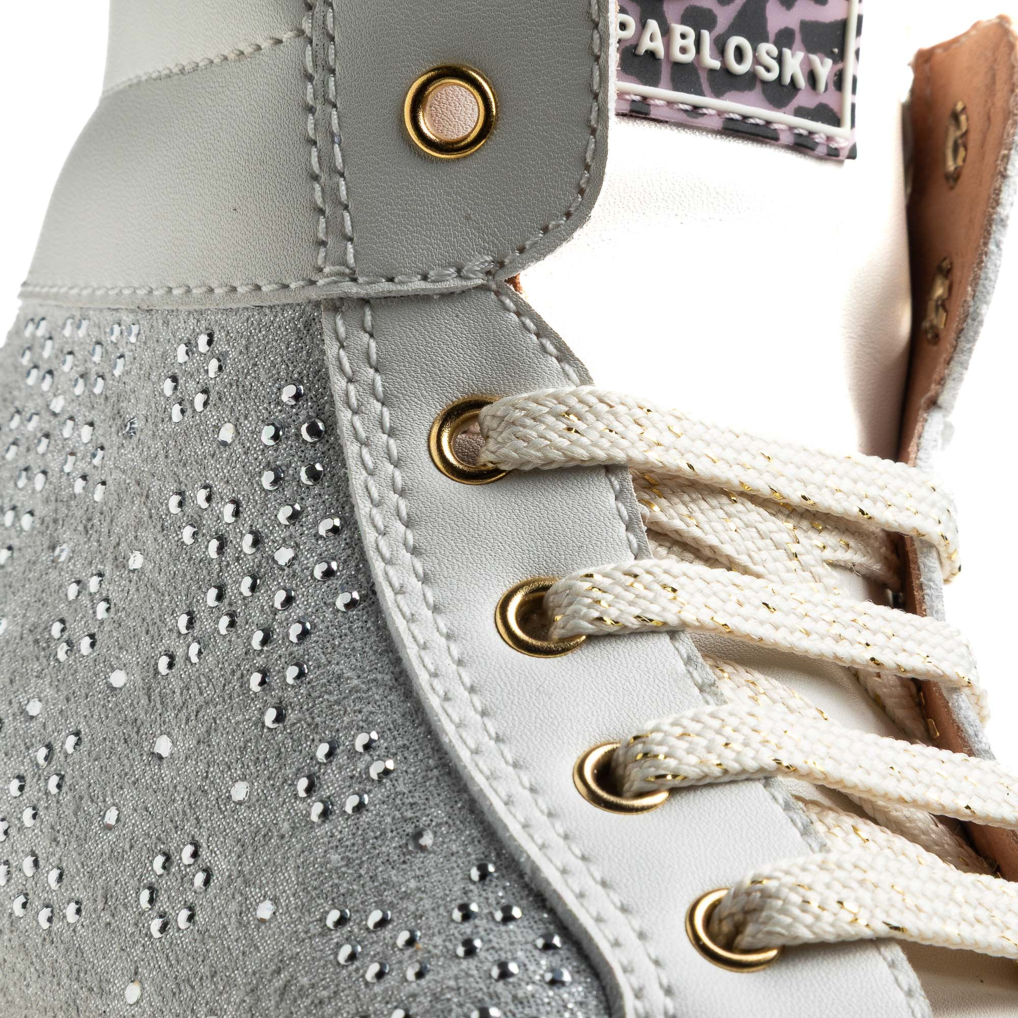 Pablosky Girls Embellished Zip Closure Boots-girls-shoes-boots-image-5