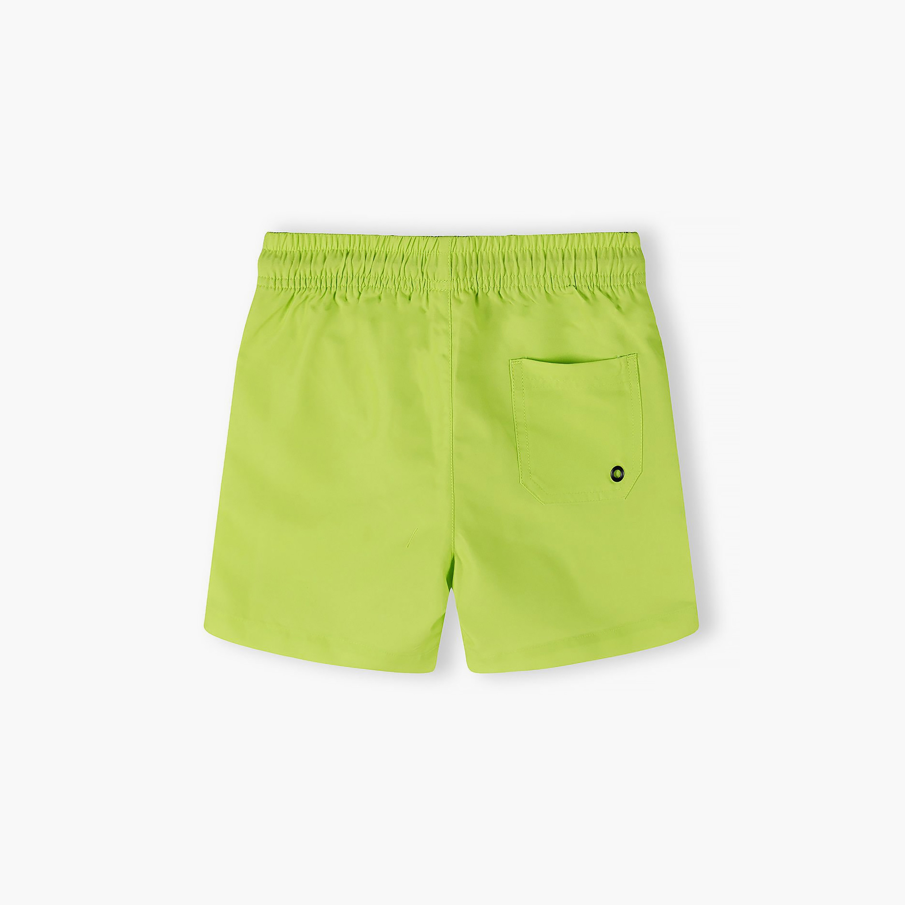 طقم شورتات سباحة بخصر مطاطي ورباط وجيوب جانبية قطعتين من مينوتي-boys-clothing-swimwear-image-5