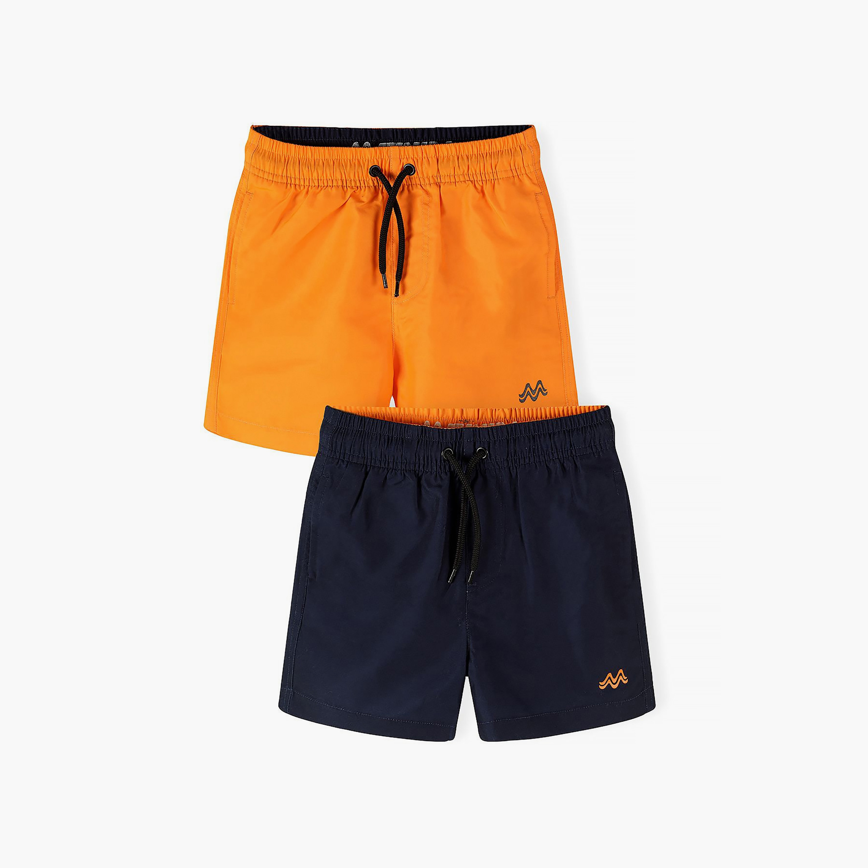 Minoti 2-Piece Side Pocketed Elasticated Drawstring Swim shorts Set-boys-clothing-swimwear-image-1