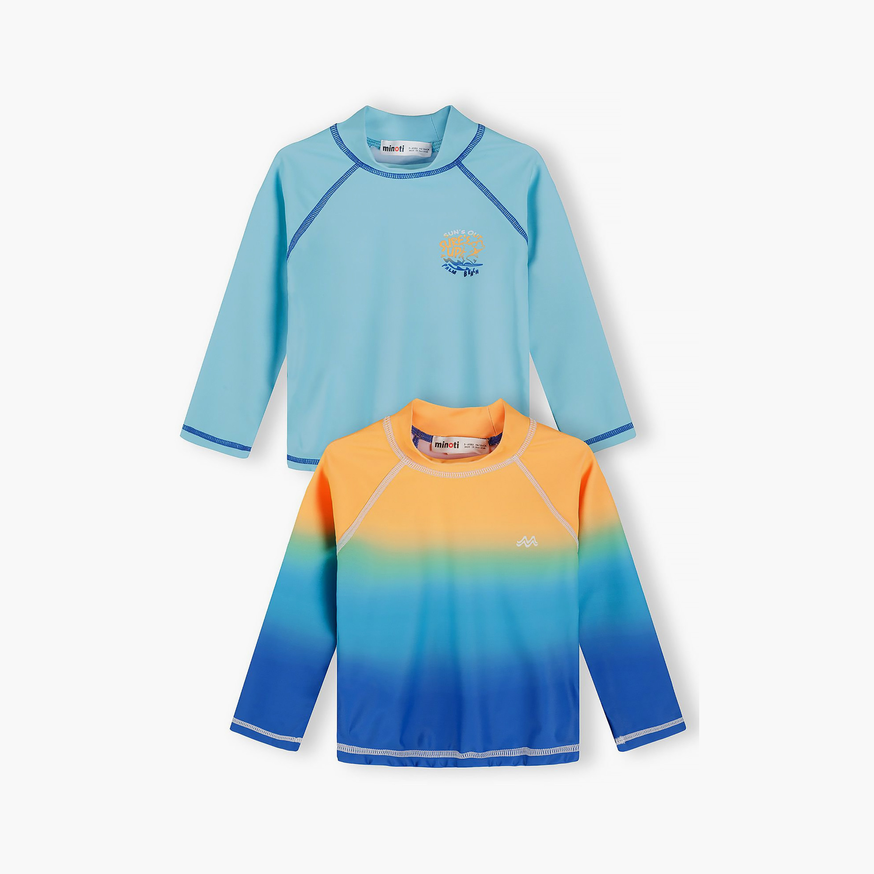 Minoti 2-Piece Long Sleeves Swim top Set-boys-clothing-swimwear-image-1