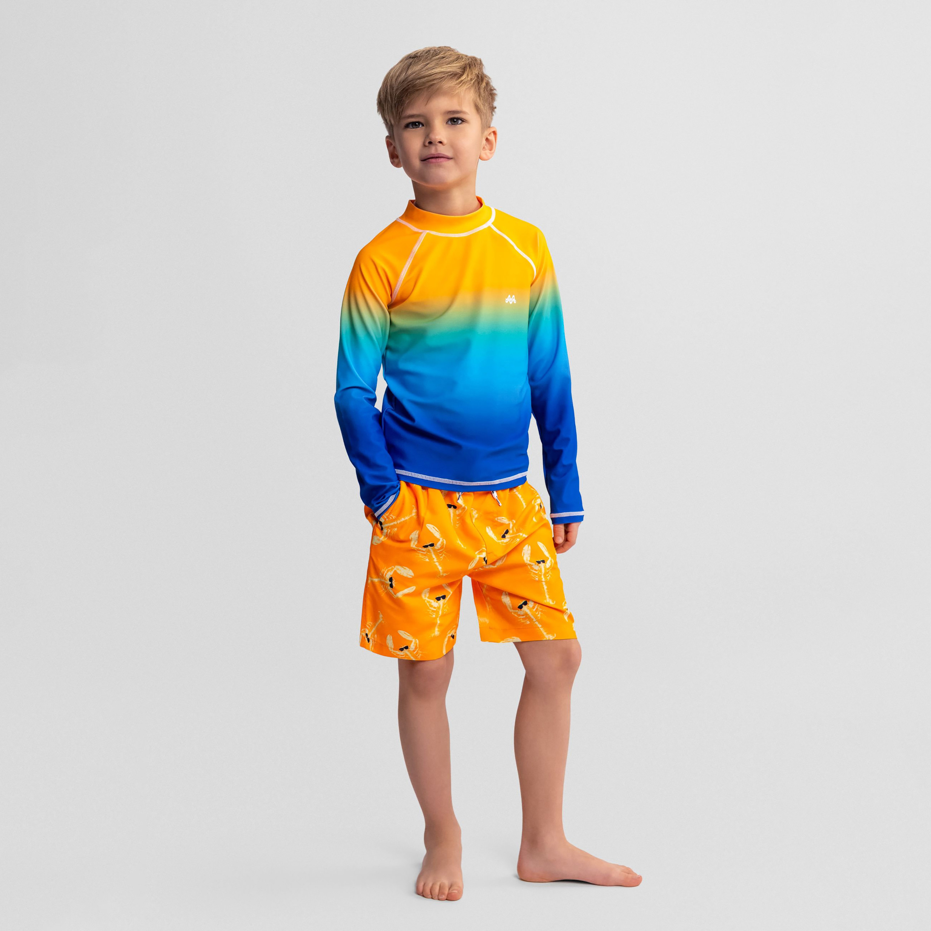 Minoti 2-Piece Long Sleeves Swim top Set-boys-clothing-swimwear-image-3