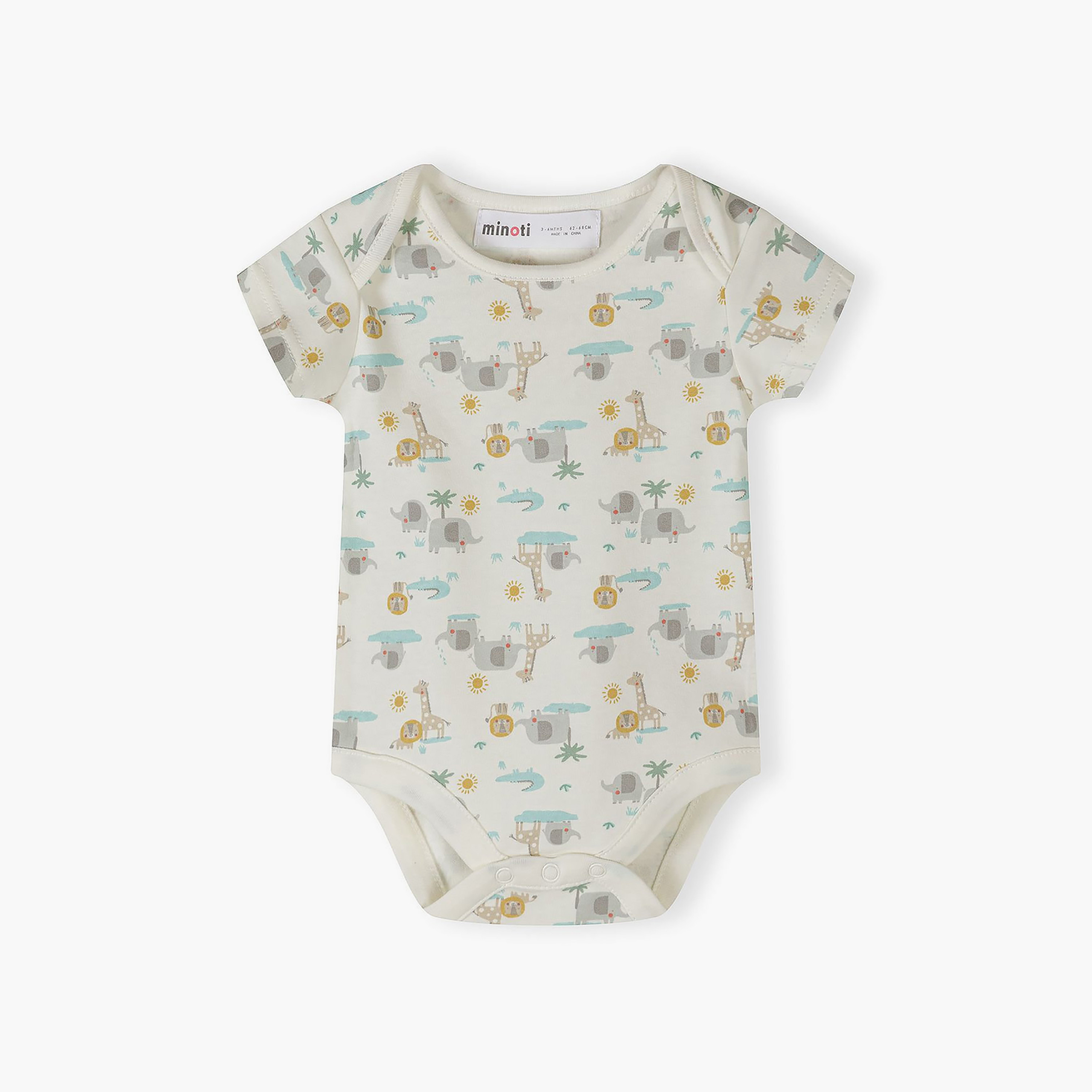 Minoti 5-Piece Short Sleeves Safari Print Bodysuits Set-baby-boys-clothing-bodysuits-image-4
