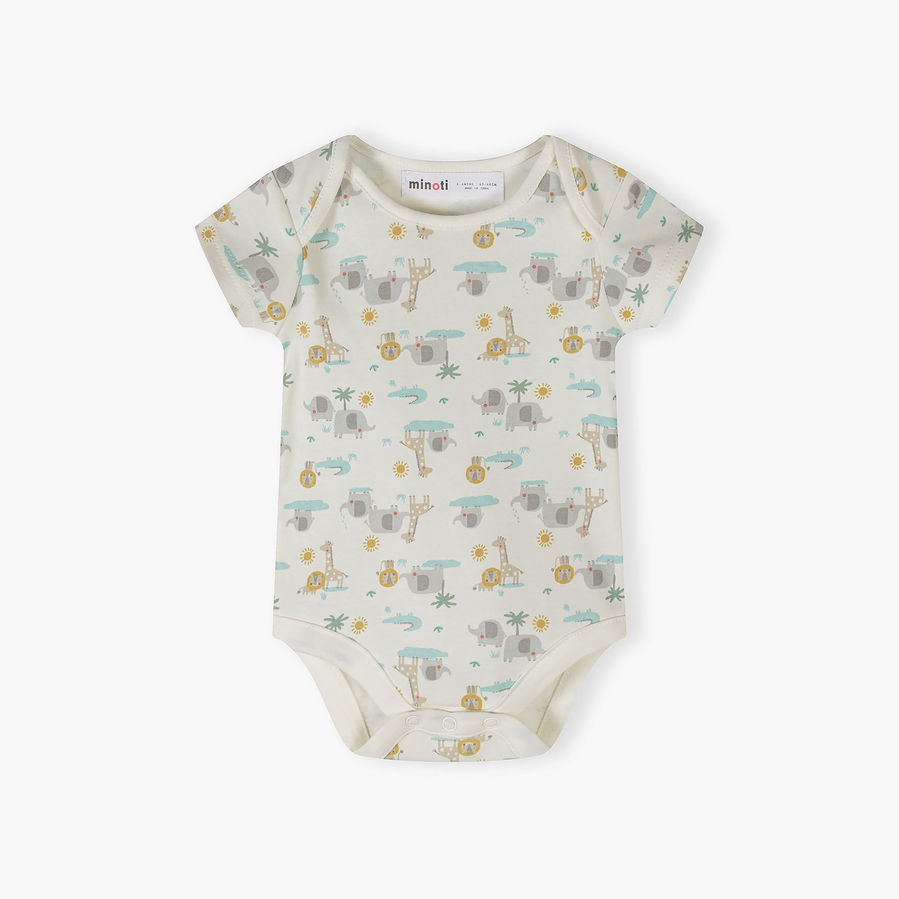 Minoti 7-Piece Short Sleeves Safari Print Bodysuit Set-baby-boys-clothing-bodysuits-image-4