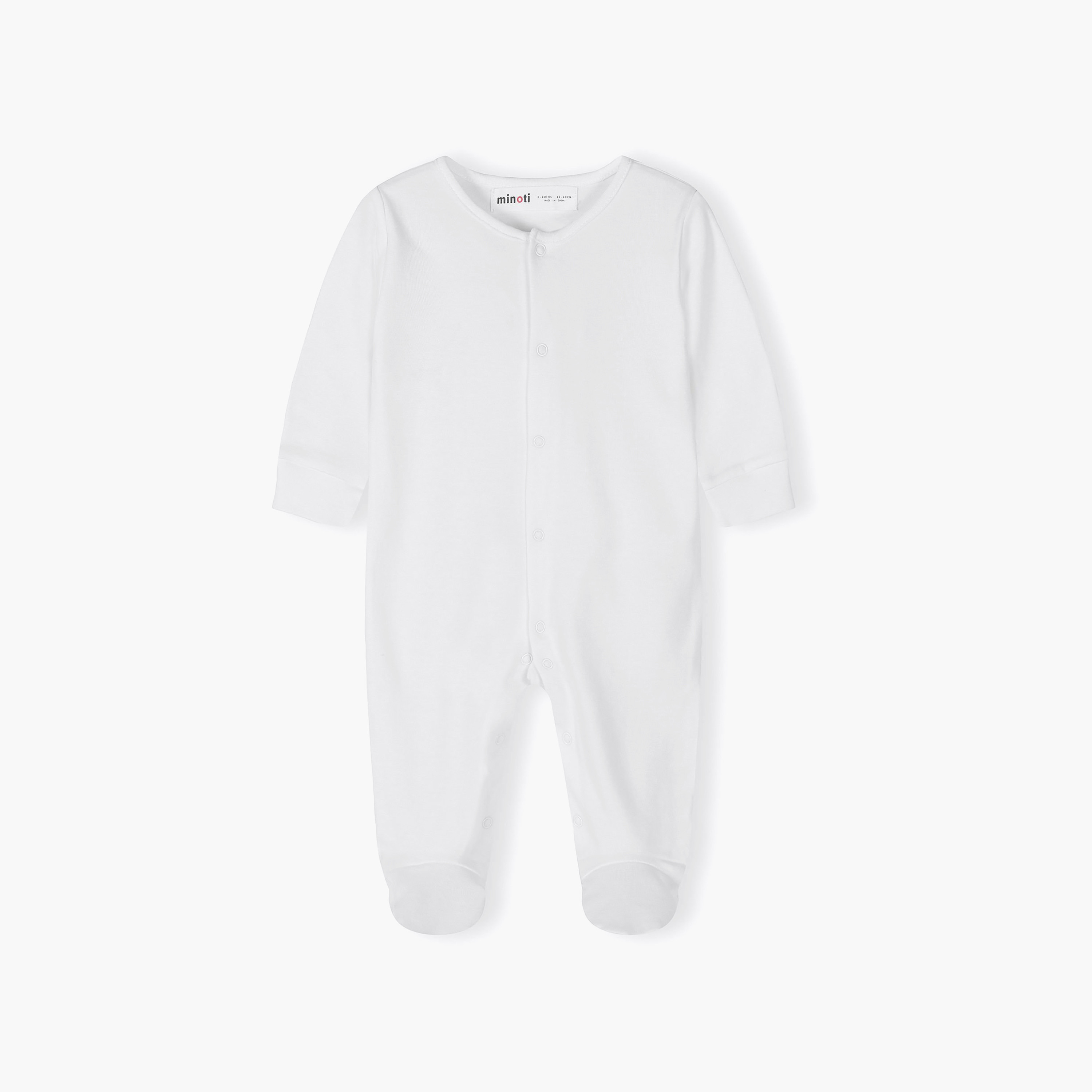 Minoti 5-Piece Long Sleeves Solid Bodysuits Set-baby-boys-clothing-nightwear-sleepsuits-image-5