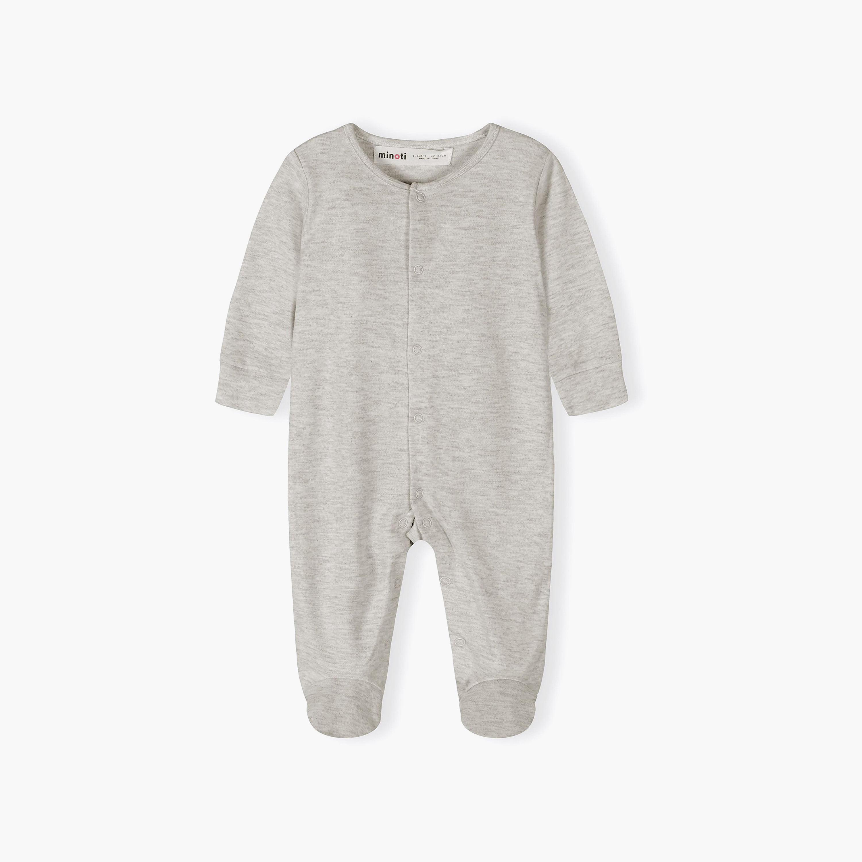Minoti 5-Piece Long Sleeves Solid Bodysuits Set-baby-boys-clothing-nightwear-sleepsuits-image-6