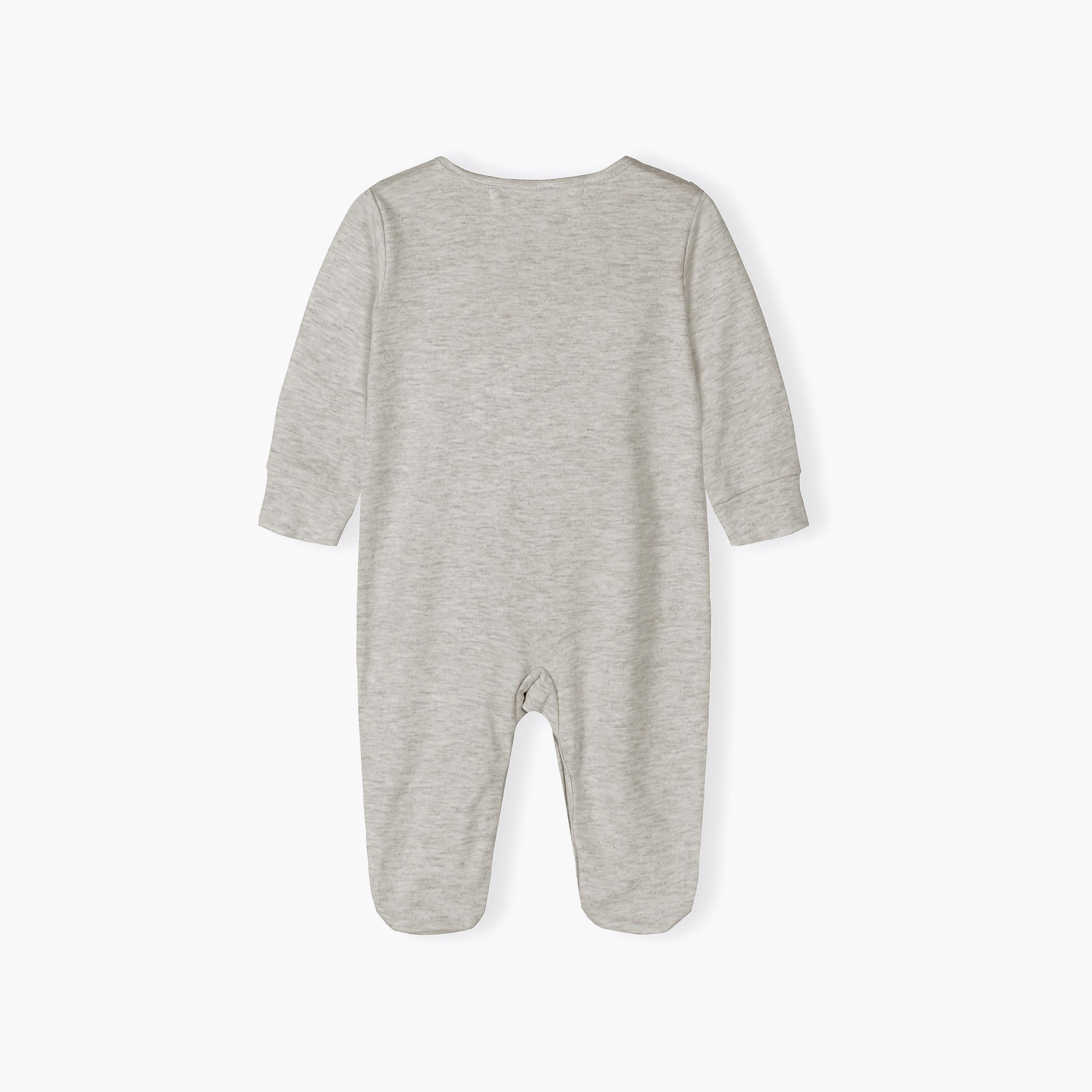 Minoti 5-Piece Long Sleeves Solid Bodysuits Set-baby-boys-clothing-nightwear-sleepsuits-image-7