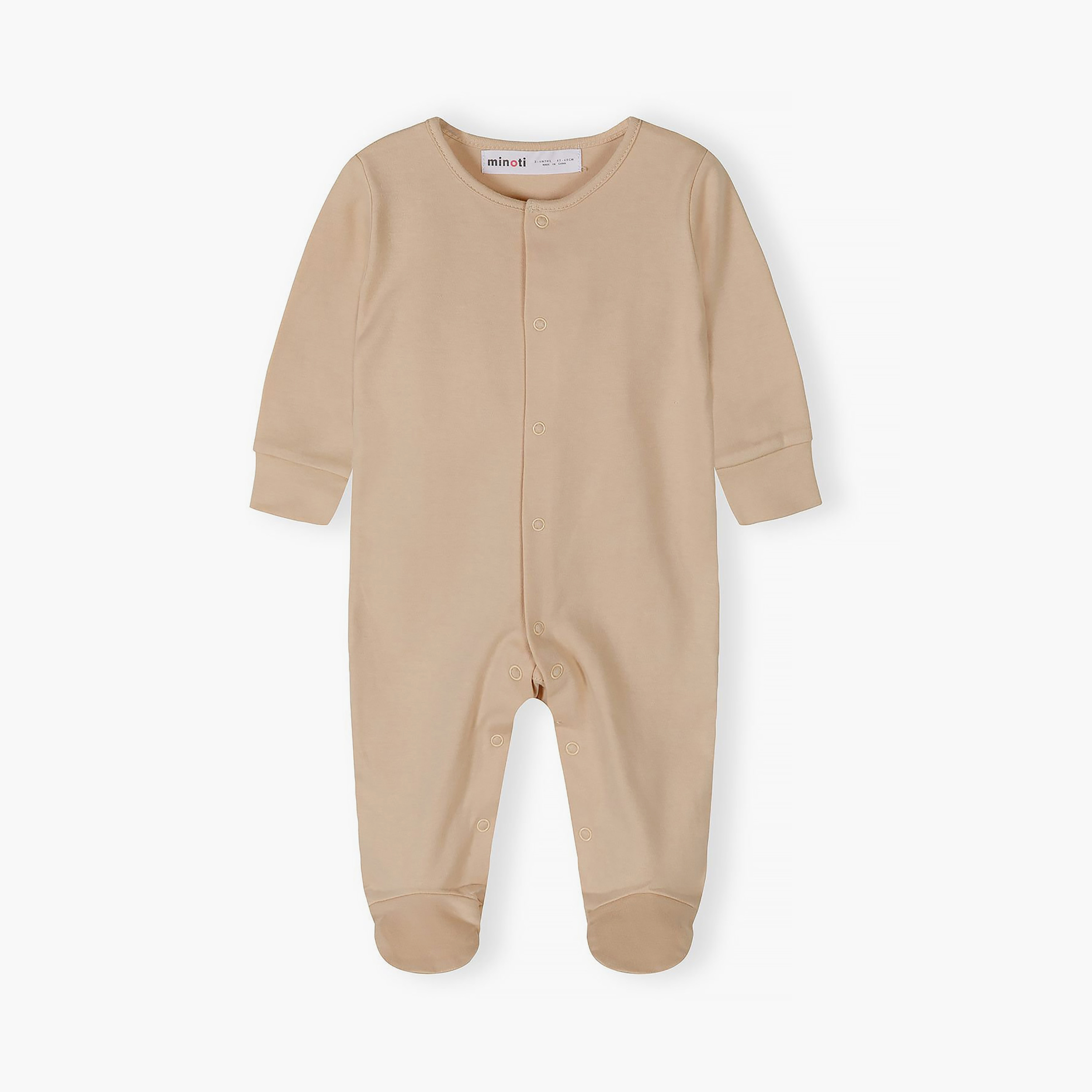 Minoti 5-Piece Long Sleeves Solid Bodysuits Set-baby-boys-clothing-nightwear-sleepsuits-image-4
