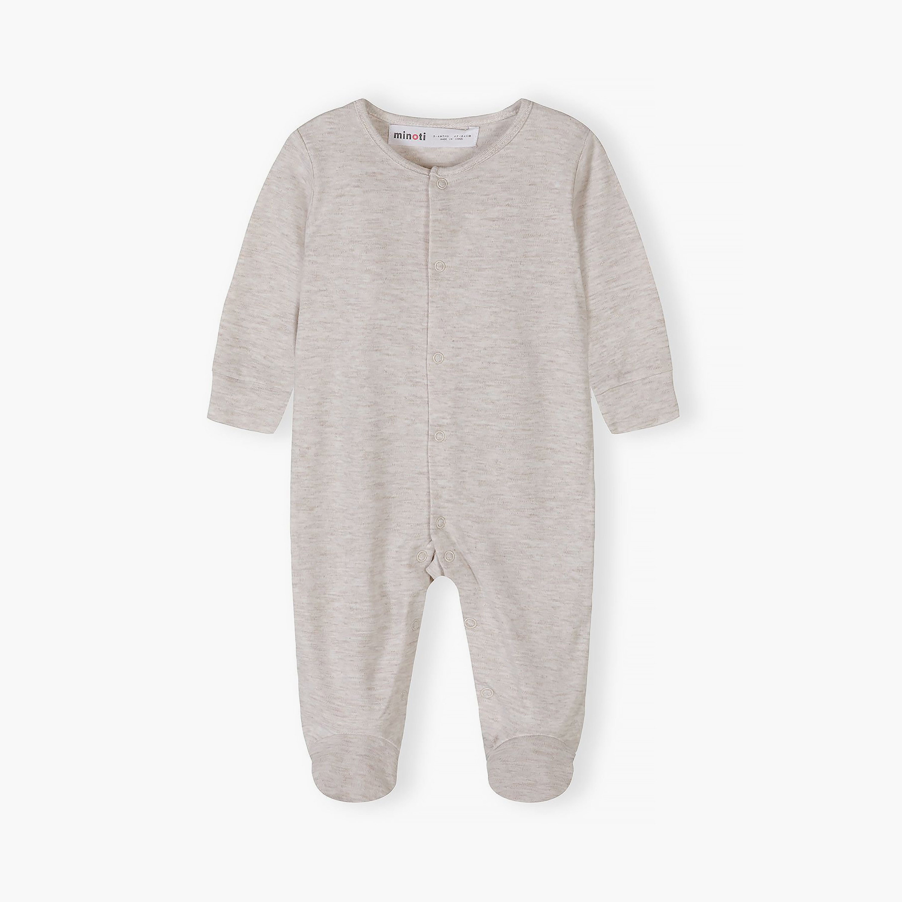 Minoti 5-Piece Long Sleeves Solid Bodysuits Set-baby-boys-clothing-nightwear-sleepsuits-image-6