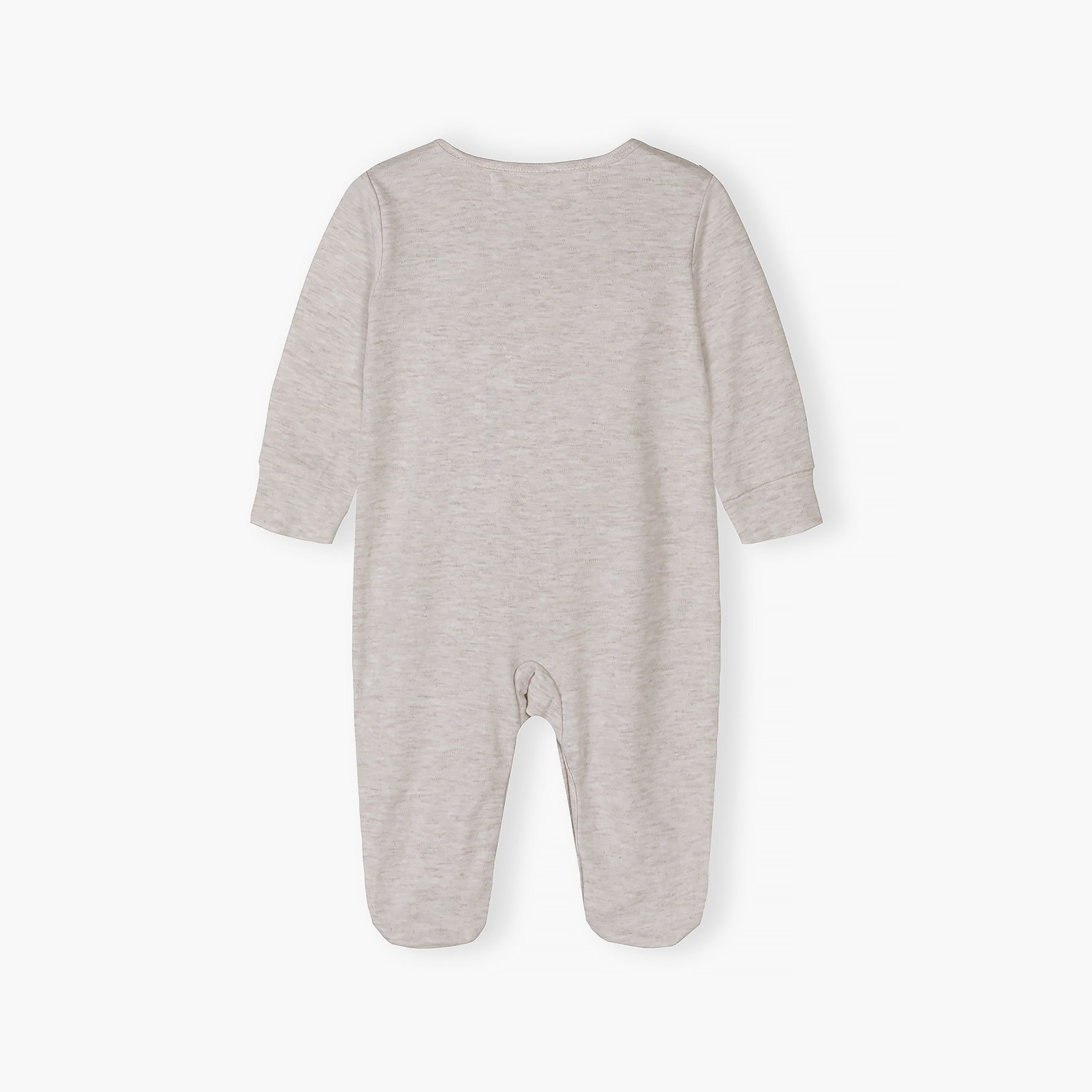 Minoti 5-Piece Long Sleeves Solid Bodysuits Set-baby-boys-clothing-nightwear-sleepsuits-image-7