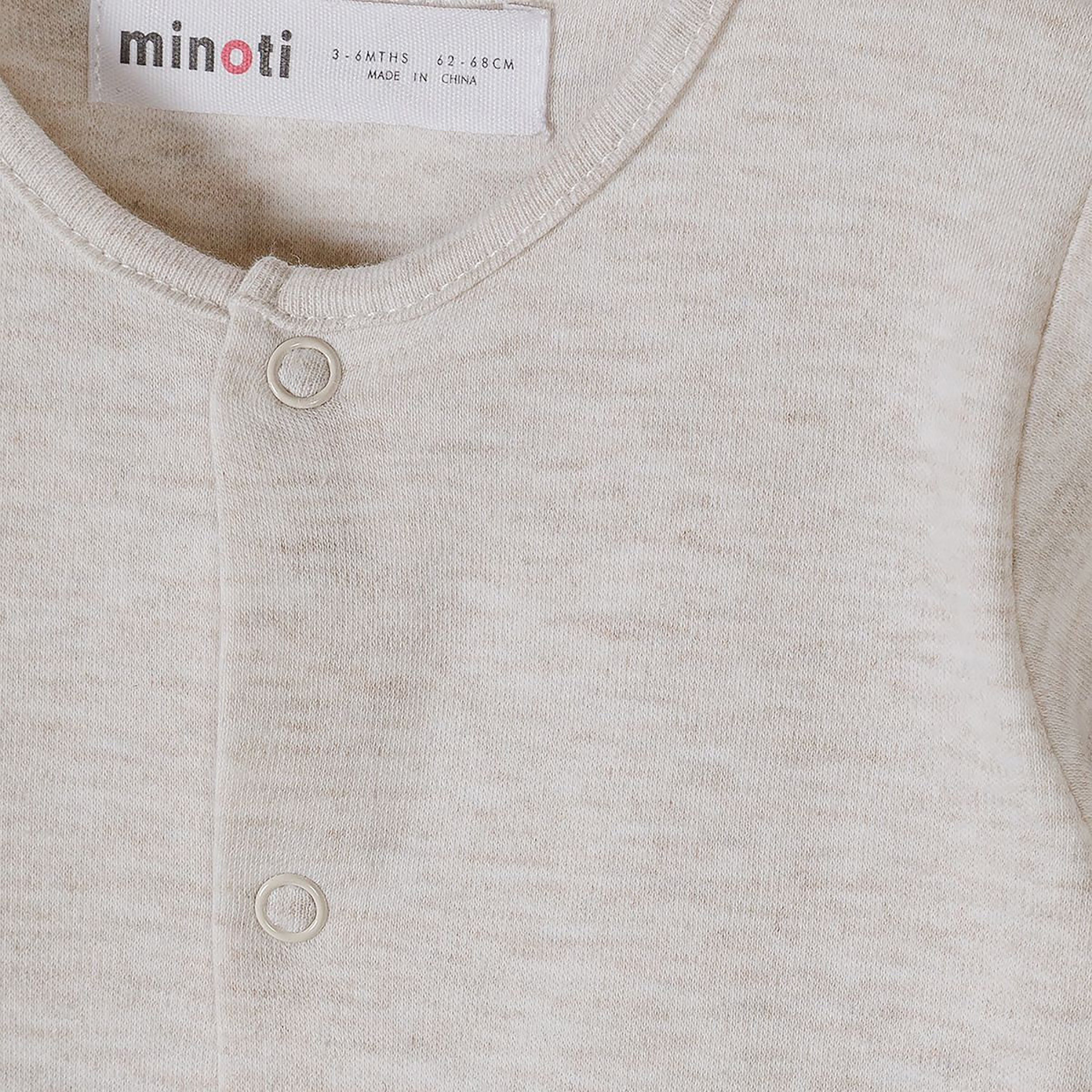 Minoti 5-Piece Long Sleeves Solid Bodysuits Set-baby-boys-clothing-nightwear-sleepsuits-image-8