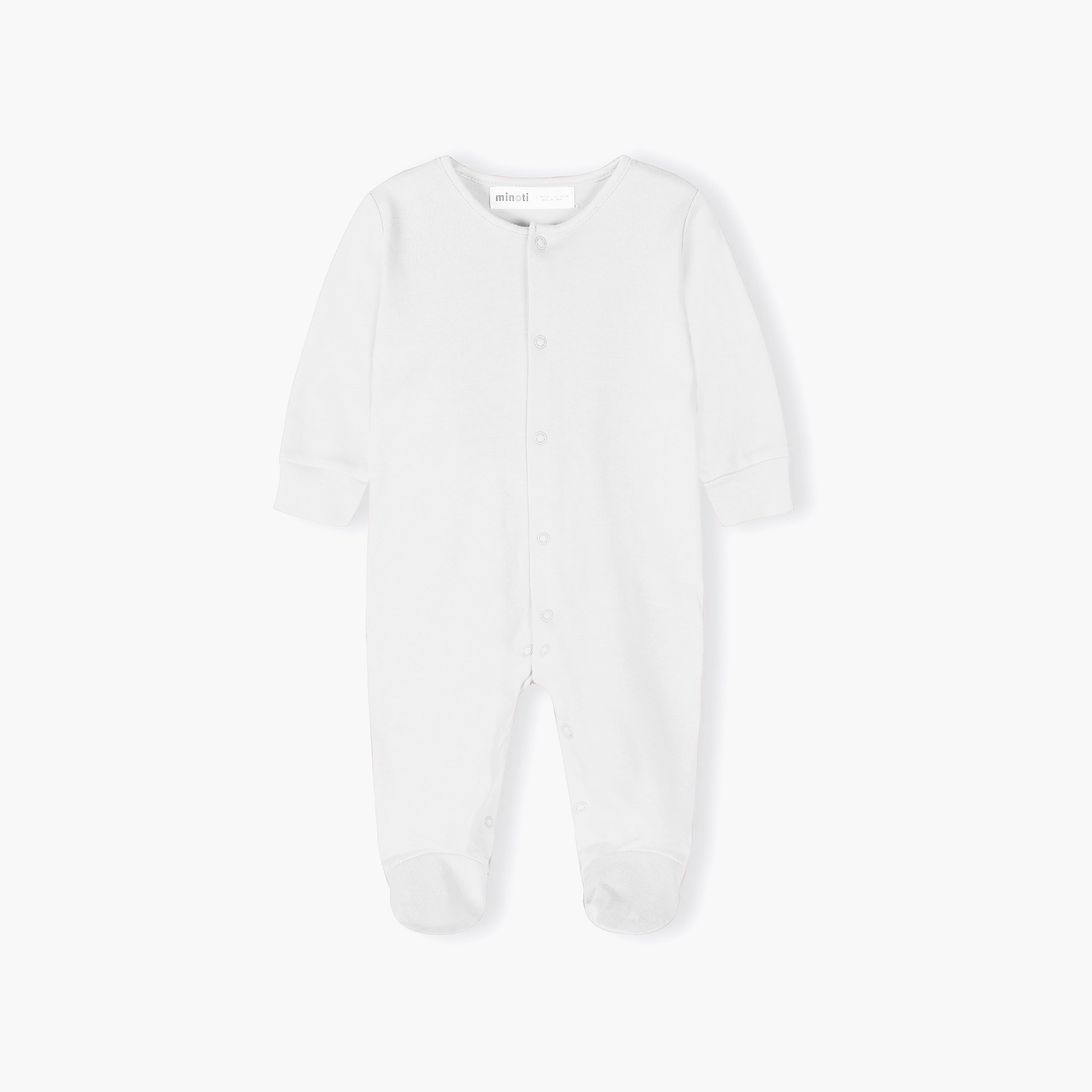 طقم بودي سوت سادة وأكمام طويلة 5 قطع من مينوتي-baby-girls-clothing-nightwear-sleepsuits-image-2