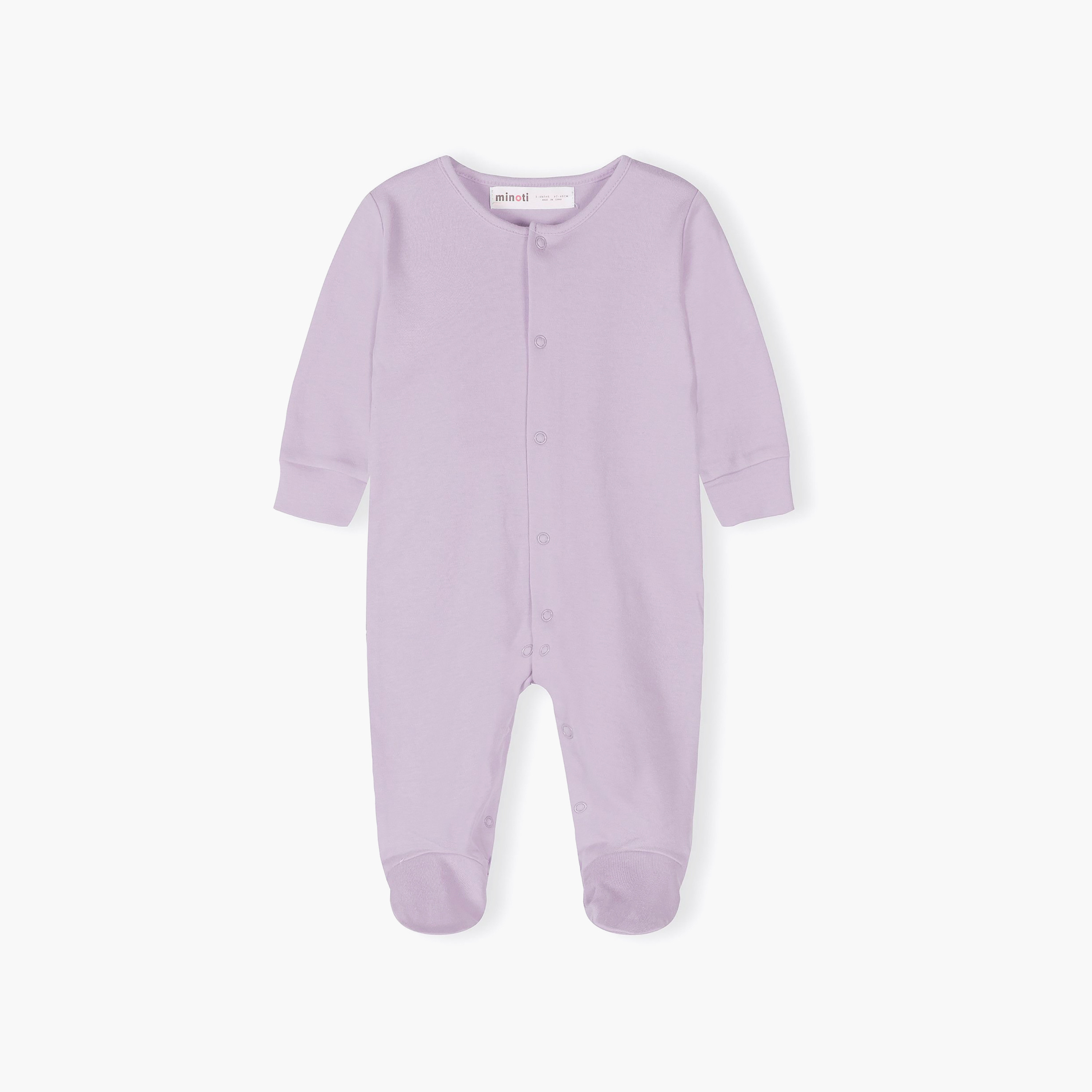 طقم بودي سوت سادة وأكمام طويلة 5 قطع من مينوتي-baby-girls-clothing-nightwear-sleepsuits-image-5