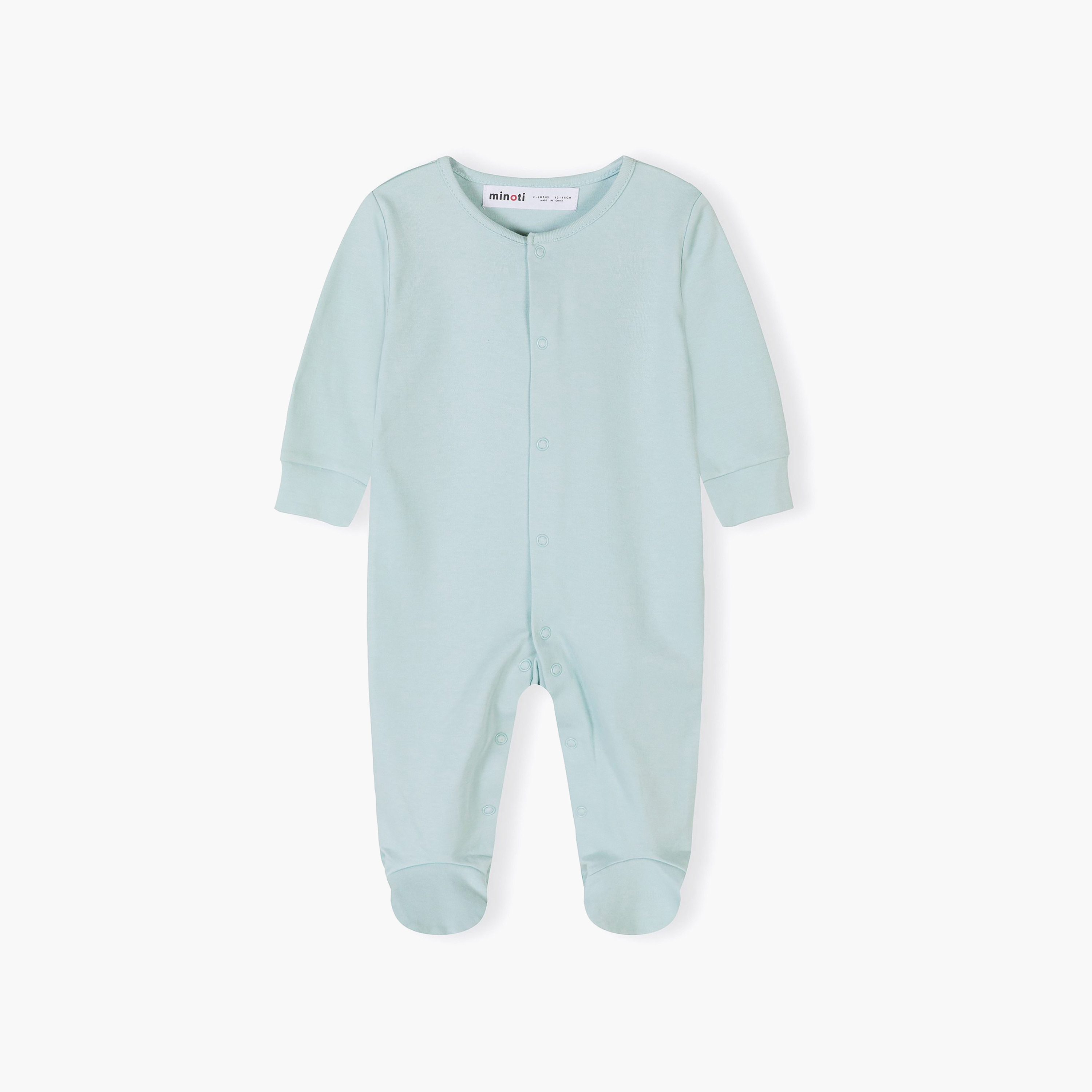 طقم بودي سوت سادة وأكمام طويلة 5 قطع من مينوتي-baby-girls-clothing-nightwear-sleepsuits-image-6