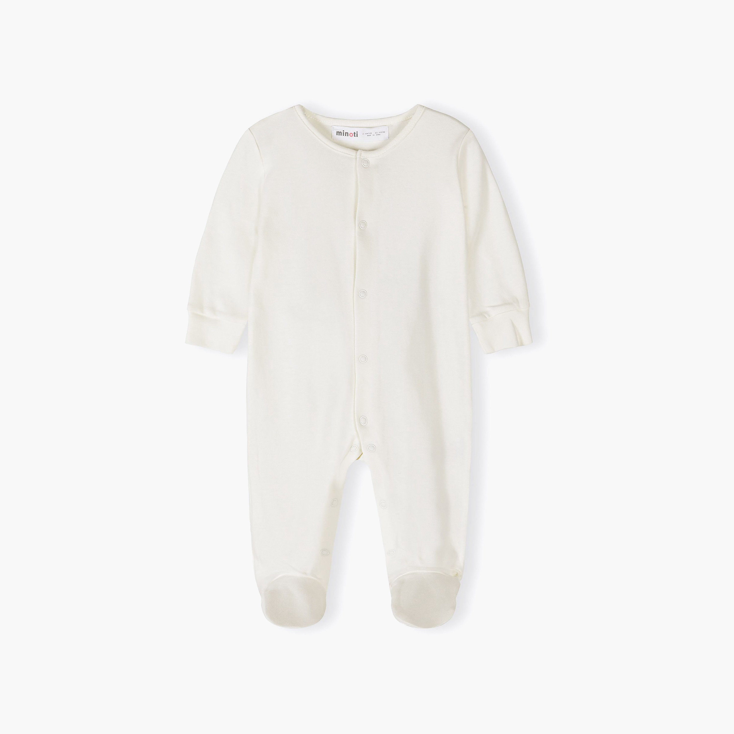 Minoti 5-Piece Long Sleeves Solid Bodysuits Set-baby-girls-clothing-nightwear-sleepsuits-image-2