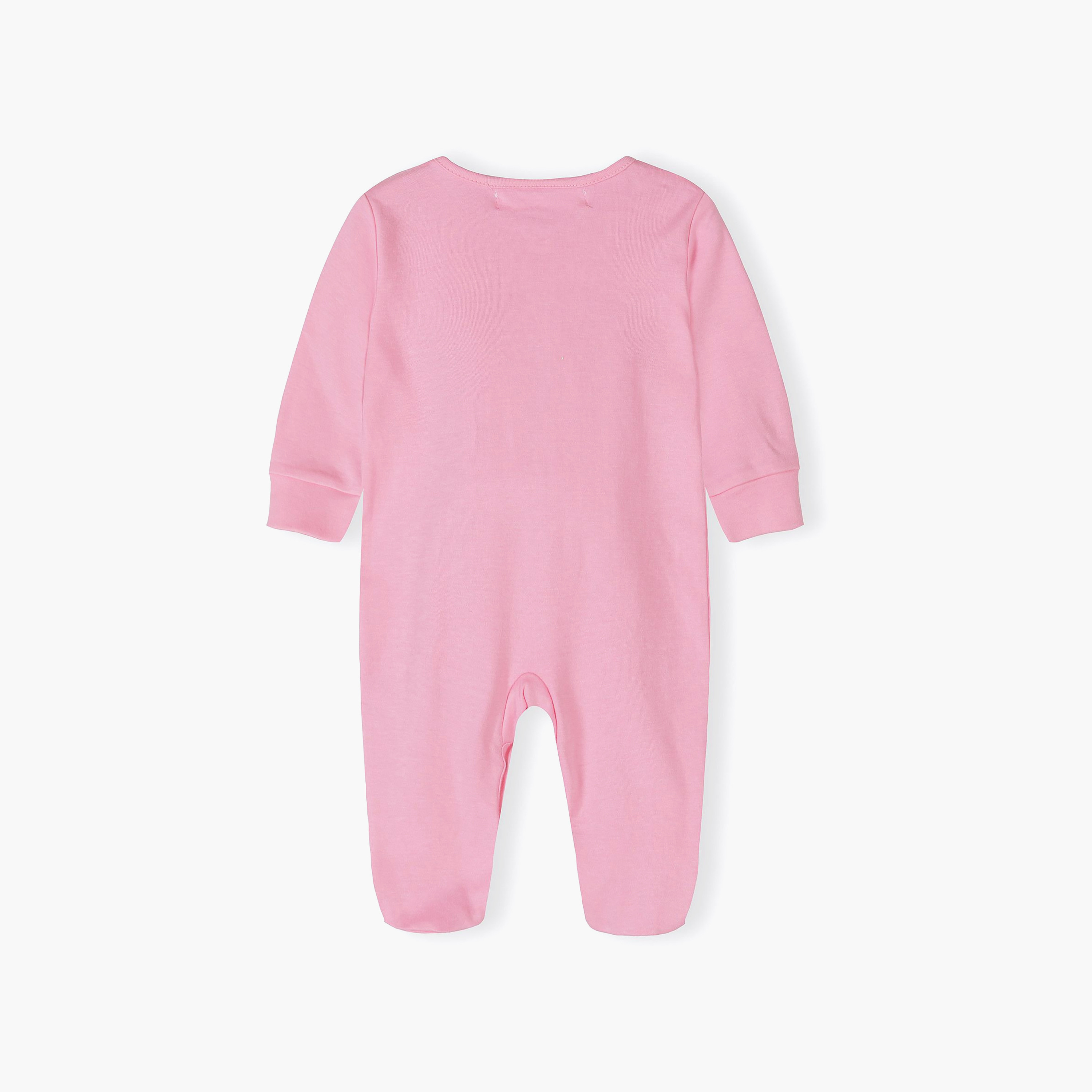 Minoti 5-Piece Long Sleeves Solid Bodysuits Set-baby-girls-clothing-nightwear-sleepsuits-image-7