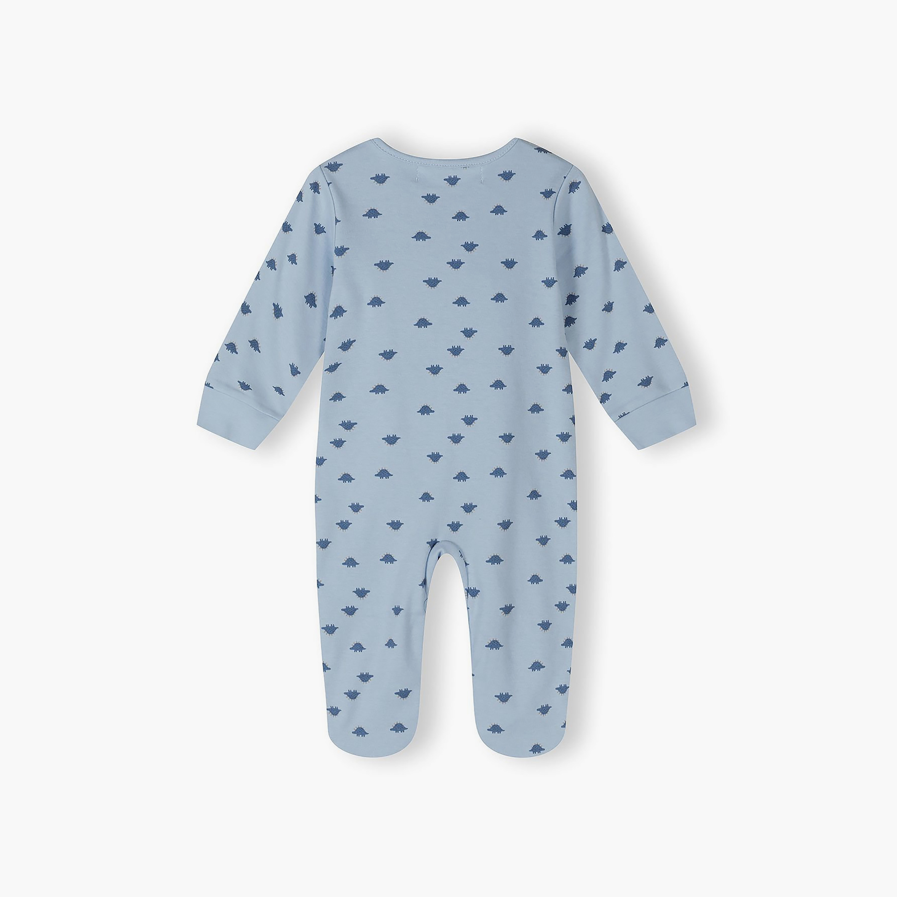 طقم بودي سوت بطبعة ديناصورات وأكمام طويلة 3 قطع من مينوتي-baby-boys-clothing-nightwear-sleepsuits-image-5