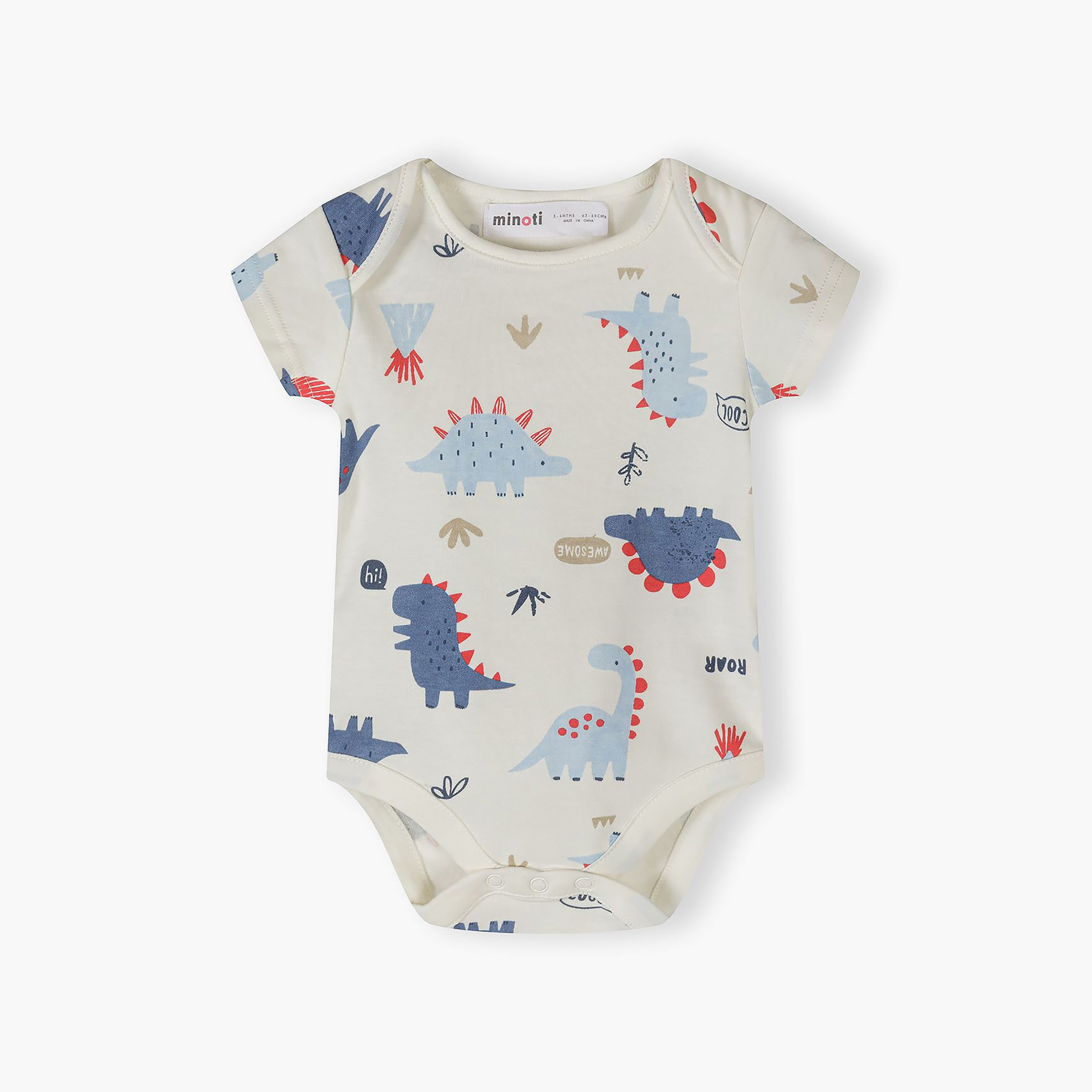 Minoti 7-Piece Short Sleeves Dinosaur Print Bodysuits Set-baby-boys-clothing-bodysuits-image-5