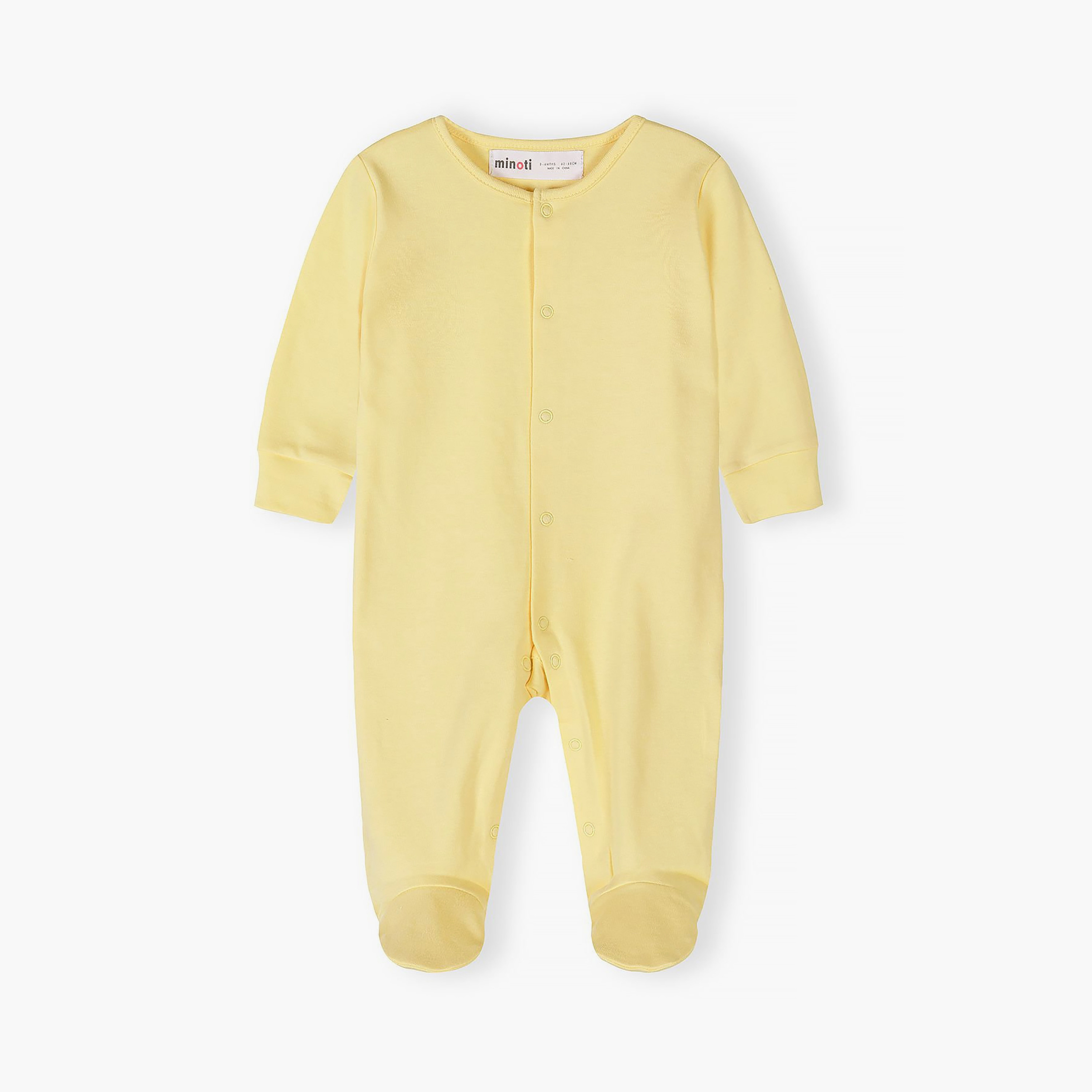 Minoti 5-Piece Long Sleeves Solid Bodysuits Set-baby-boys-clothing-nightwear-sleepsuits-image-3