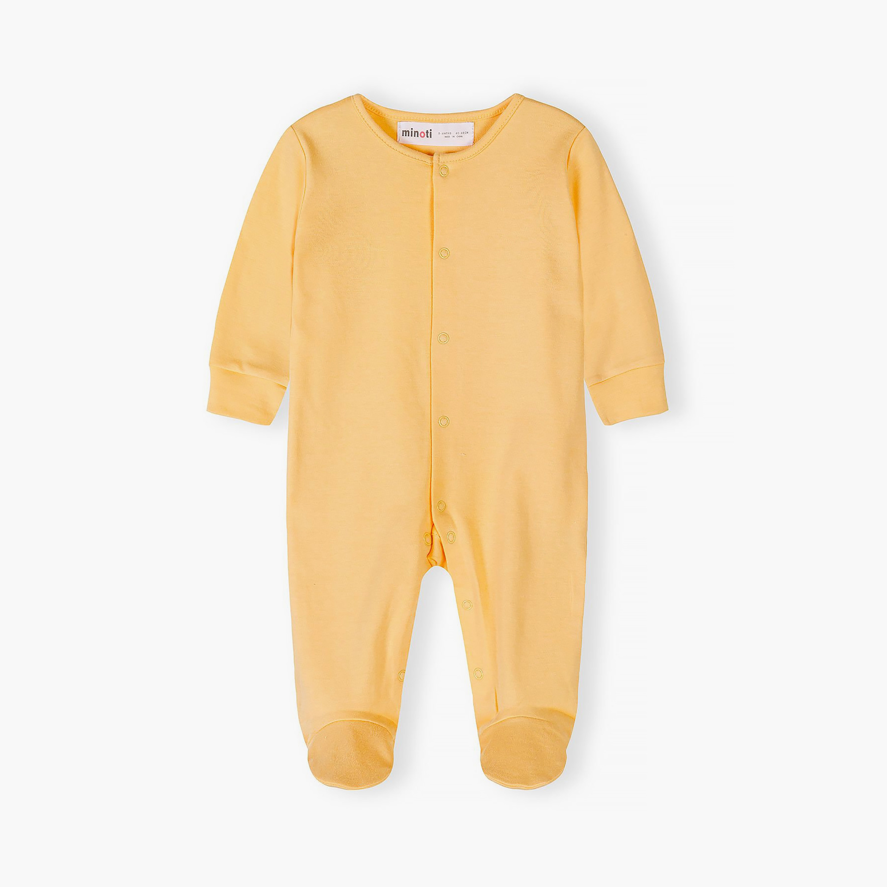 Minoti 5-Piece Long Sleeves Solid Bodysuits Set-baby-boys-clothing-nightwear-sleepsuits-image-5