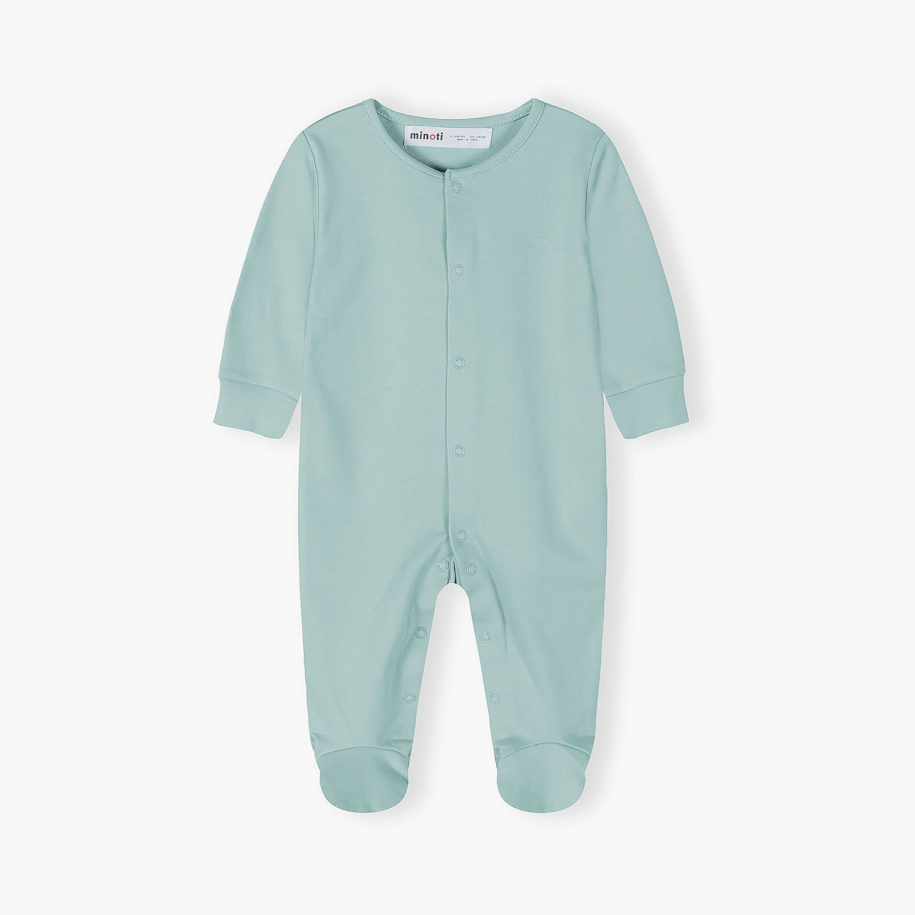 Minoti 5-Piece Long Sleeves Solid Bodysuits Set-baby-boys-clothing-nightwear-sleepsuits-image-6
