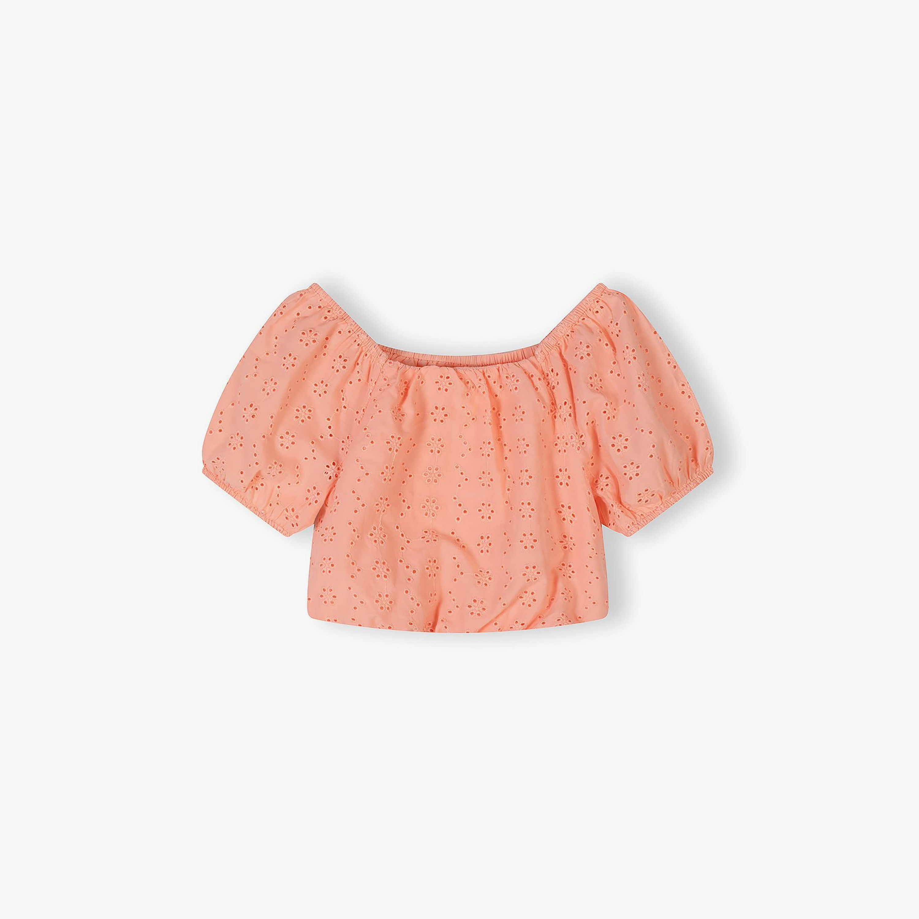 طقم تيشيرت بأكمام قصيرة وشورت بخصر مطاطي من مينوتي-girls-clothing-setsandcoords-image-3