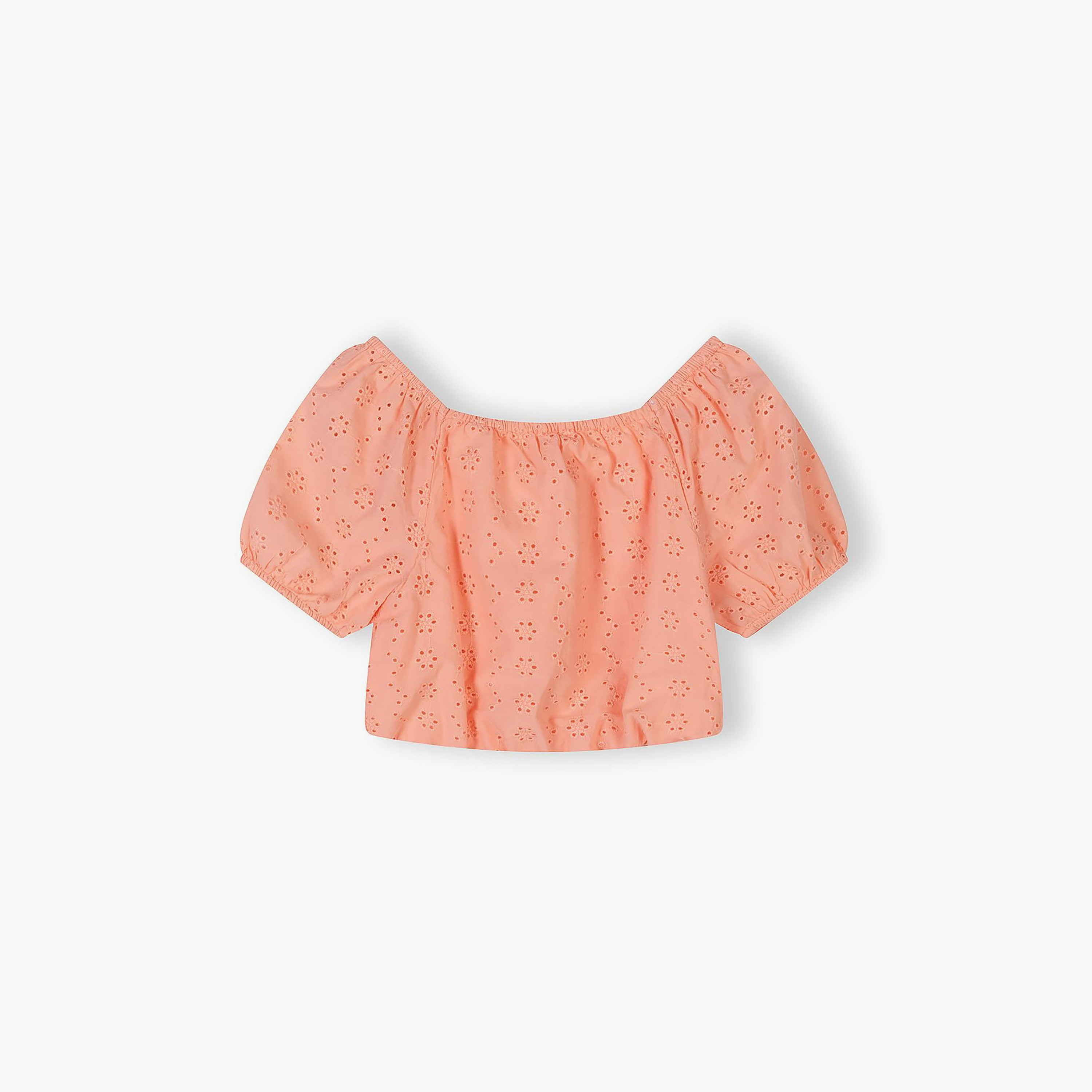 طقم تيشيرت بأكمام قصيرة وشورت بخصر مطاطي من مينوتي-girls-clothing-setsandcoords-image-4