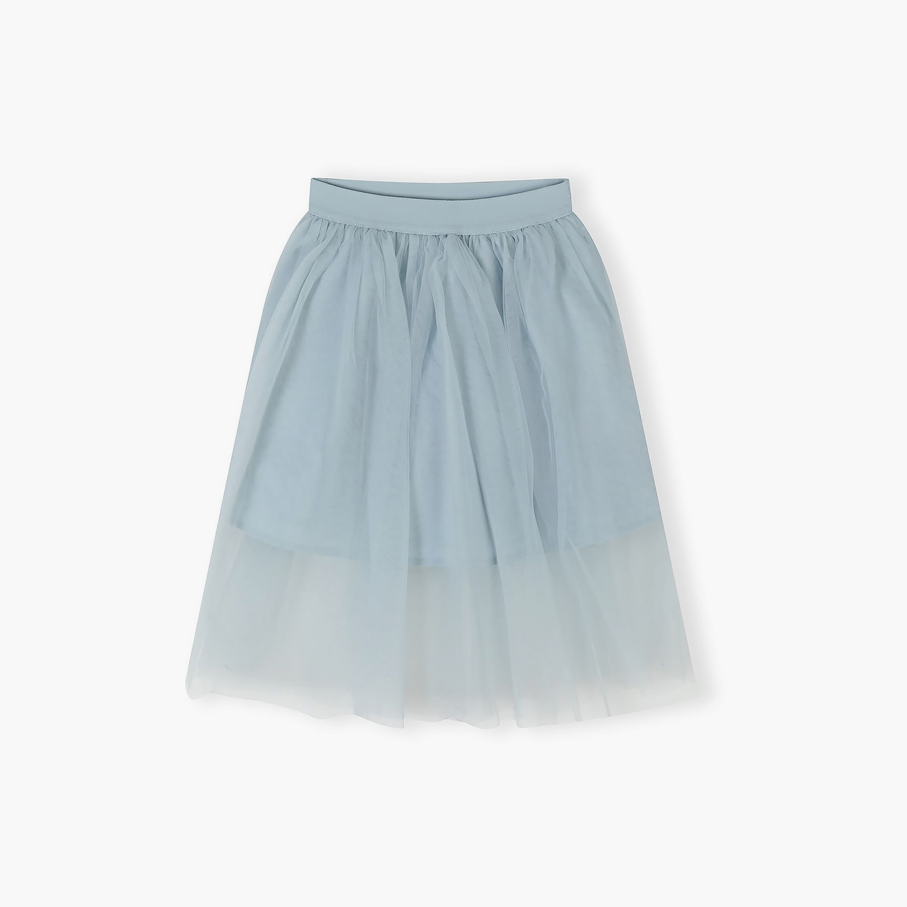 Minoti Pleated Long Tulle Skirt-girls-clothing-bottoms-skirts-image-1