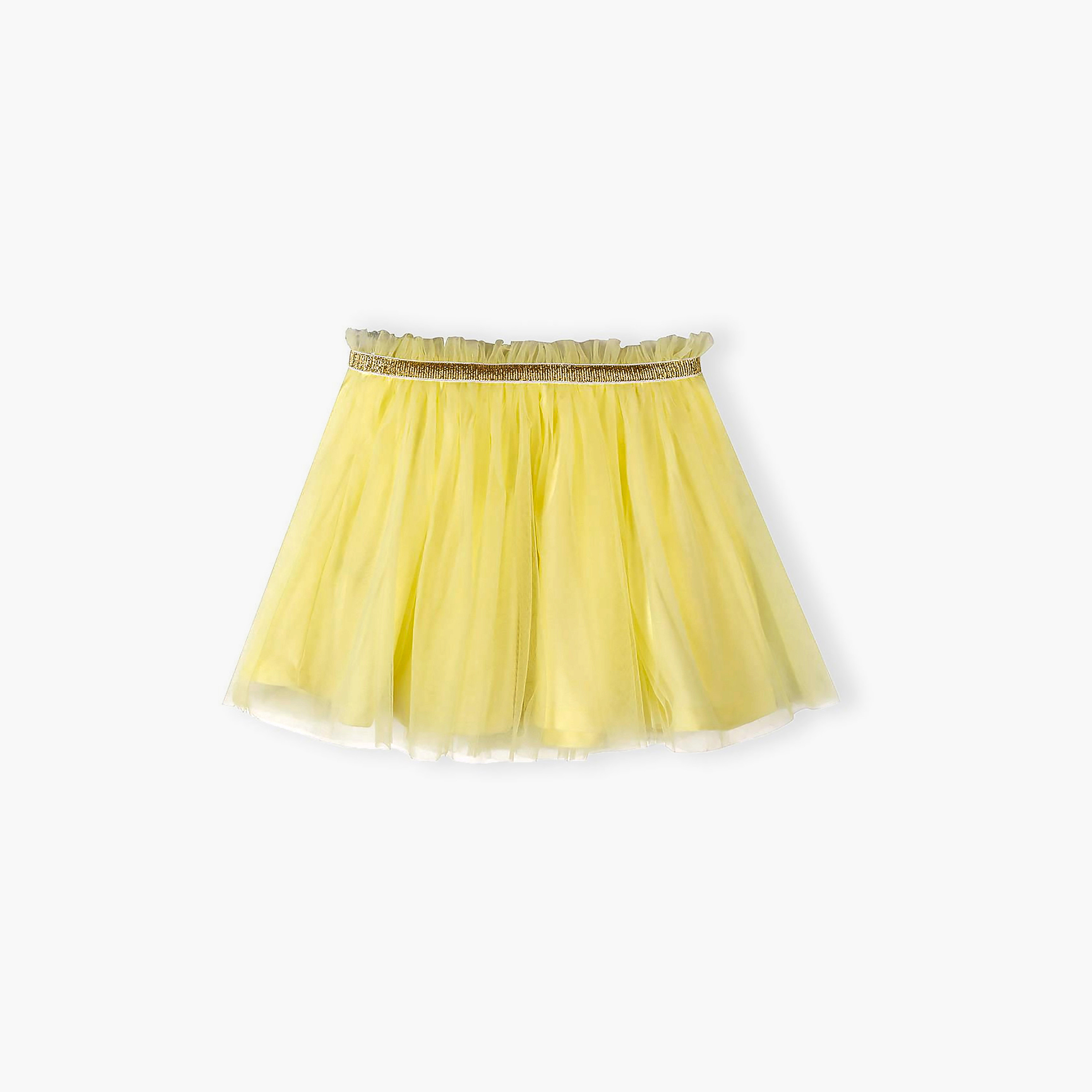 تنورة تول بخصر مطاطي من مينوتي-baby-girls-clothing-bottoms-skirts-image-4